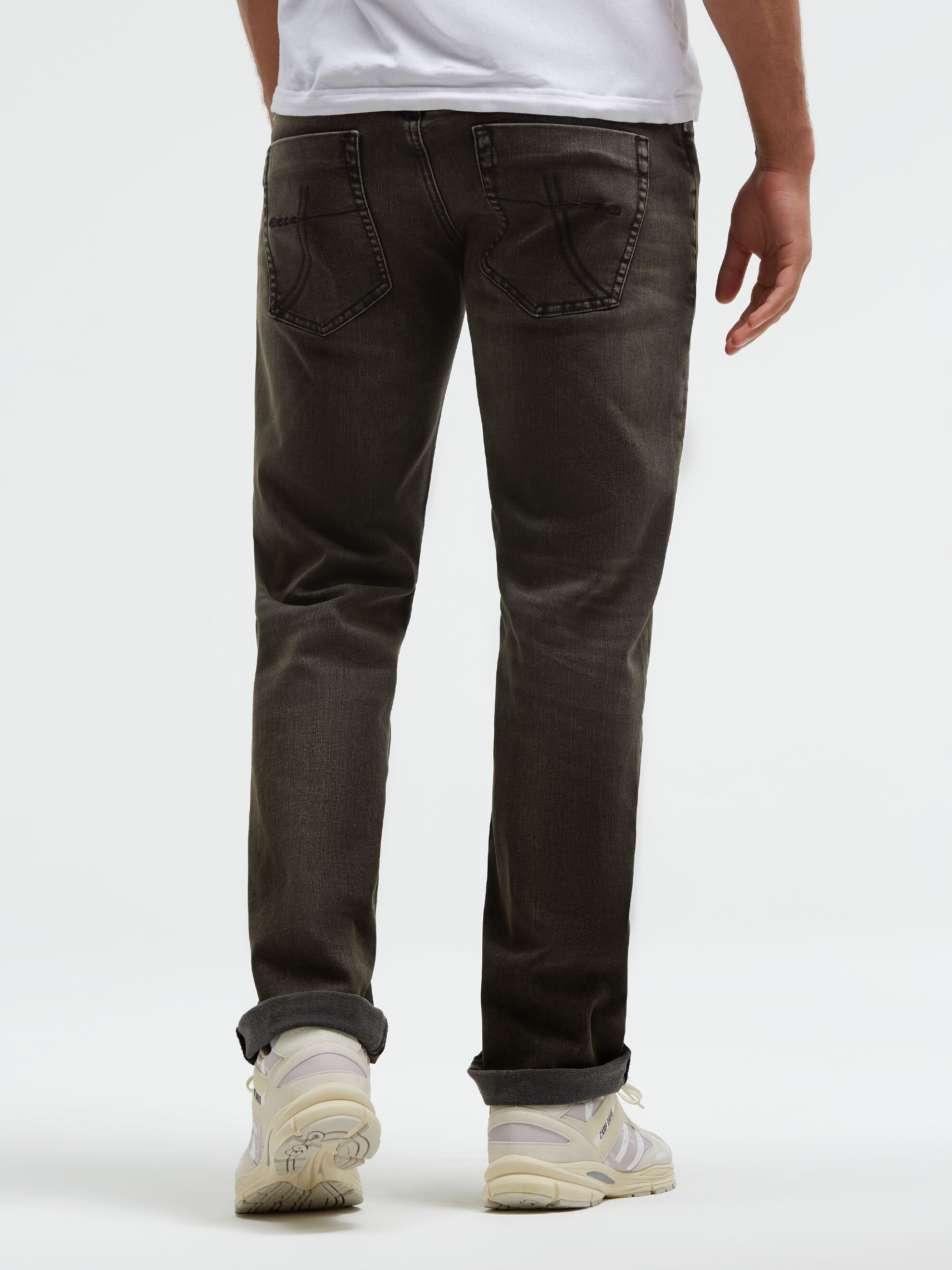 CAMP DAVID Comfort-fit-Jeans mit zwei Leibhöhen