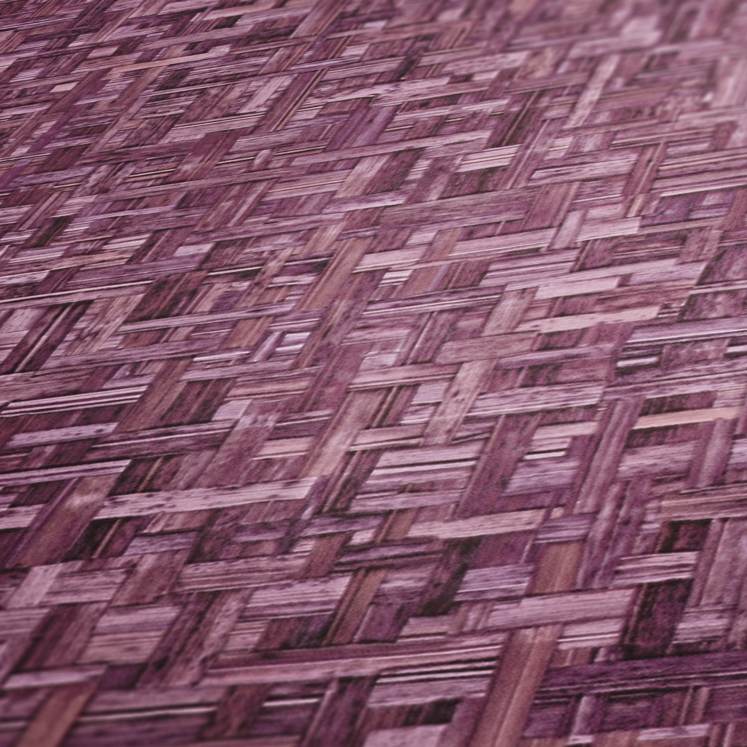 Architects Paper Vliestapete »Jungle Chic«, Flechtoptik-gemustert-Motiv, Tapete Holzoptik Tapeten Wohnzimmer Schlafzimmer Küche Flur Design