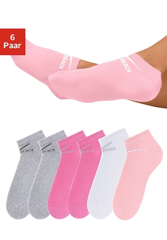 Venice Beach Sneakersocken (Set 6 poros) perfekte P...