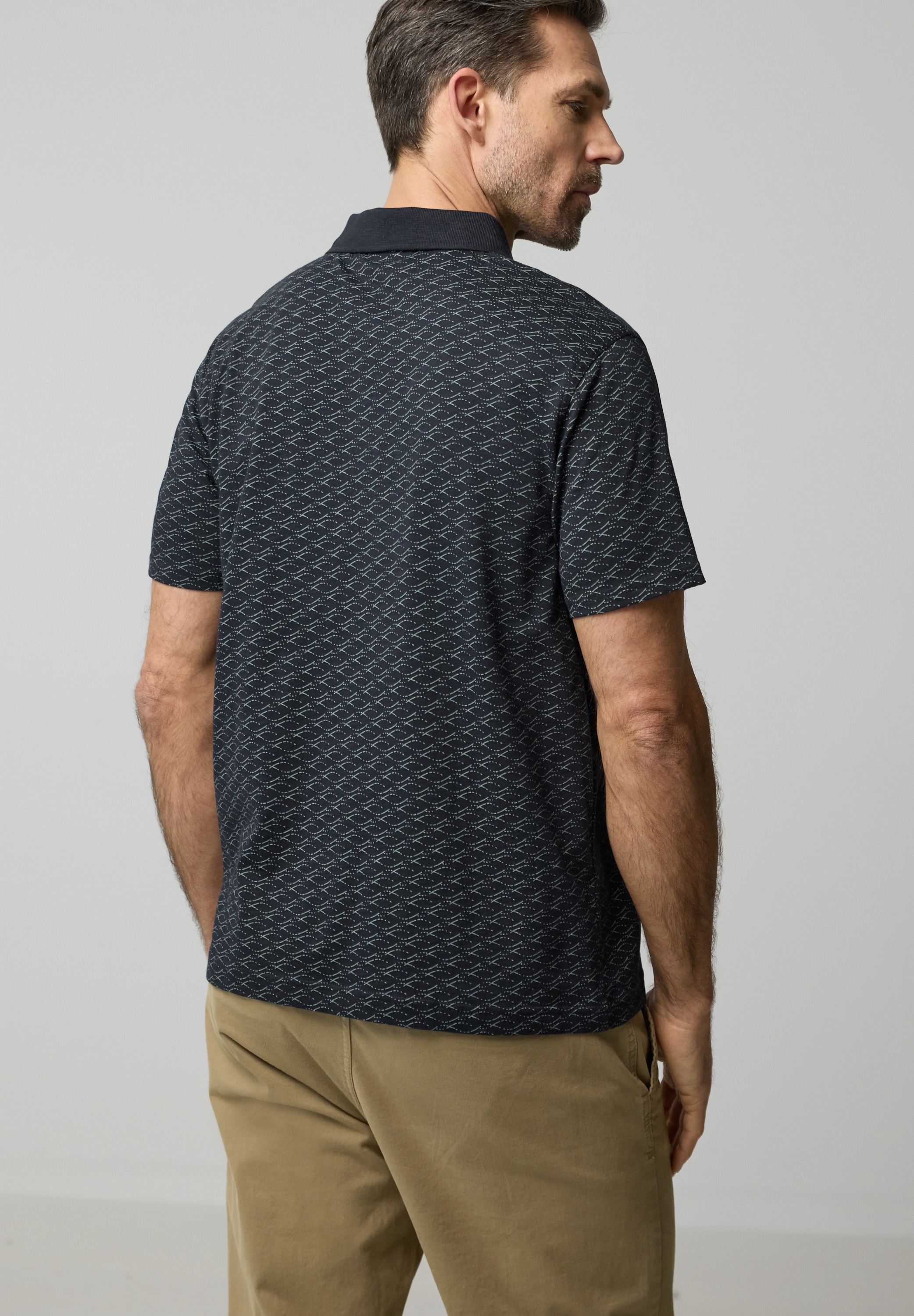 STREET ONE MEN T-Shirt aus reiner Baumwolle