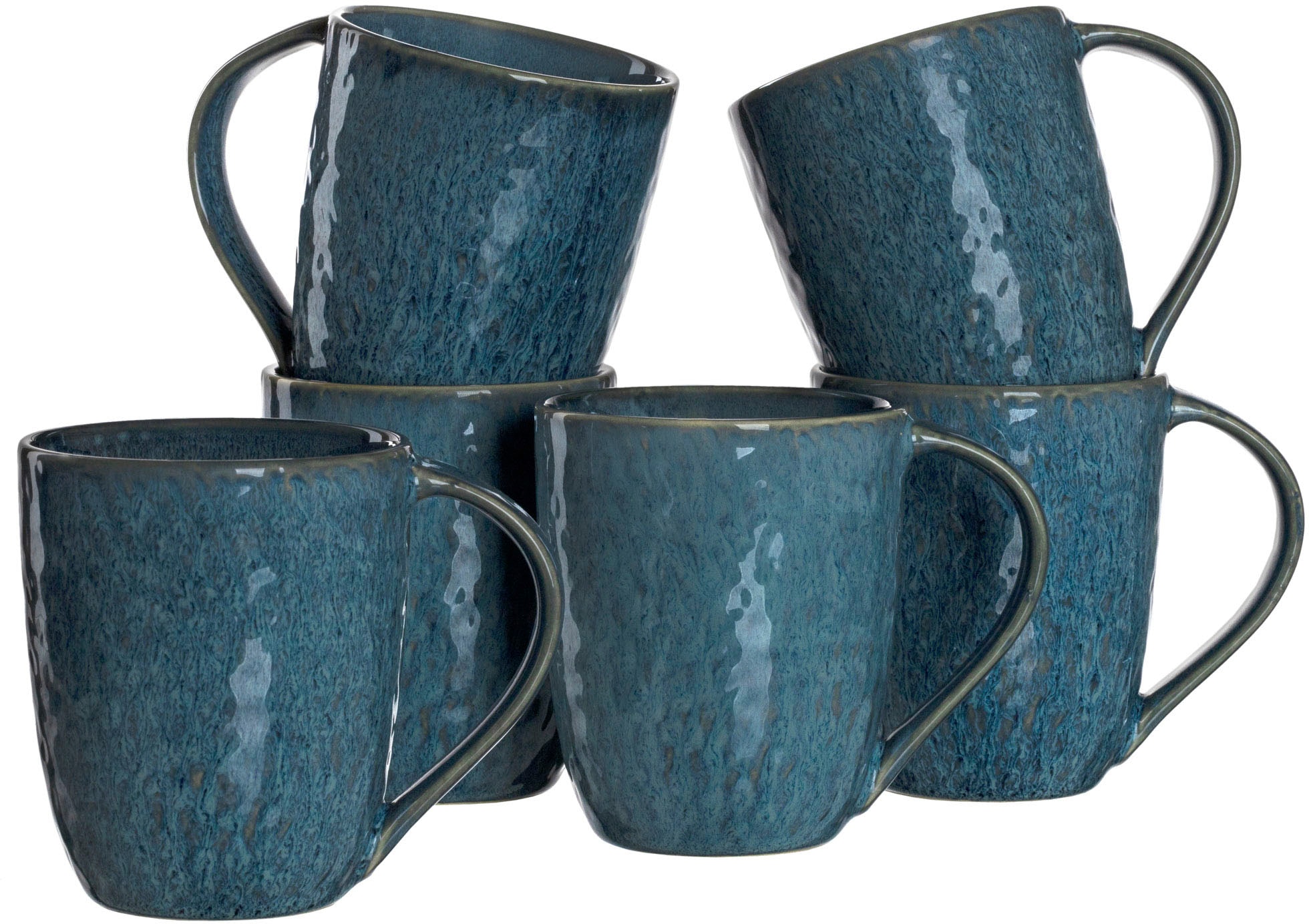 LEONARDO Tasse »MATERA«, (Set, 6 tlg.), 430 ml, 6-teilig