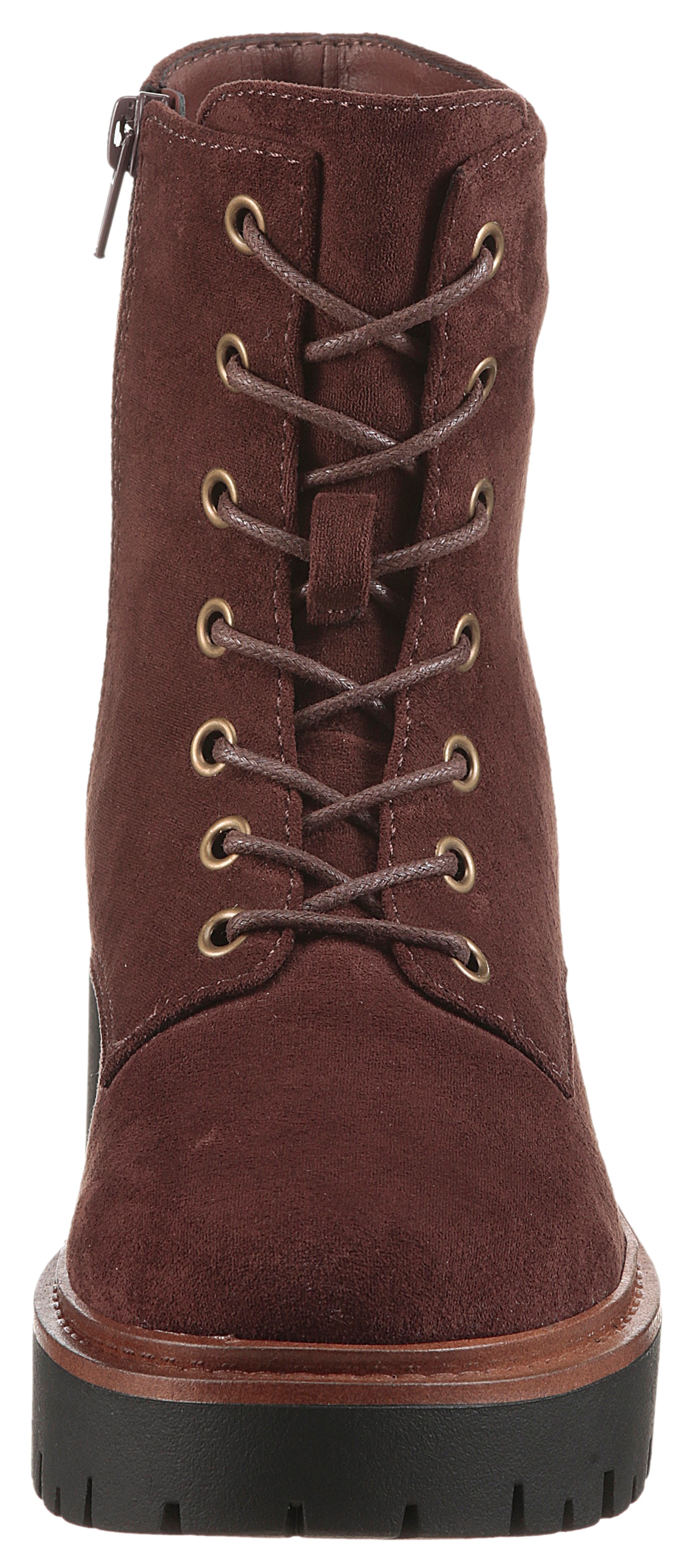 Aniston SHOES Schnürboots, Stiefelette, Schnürboots, Blockabsatz - NEUE KOLLEKTION