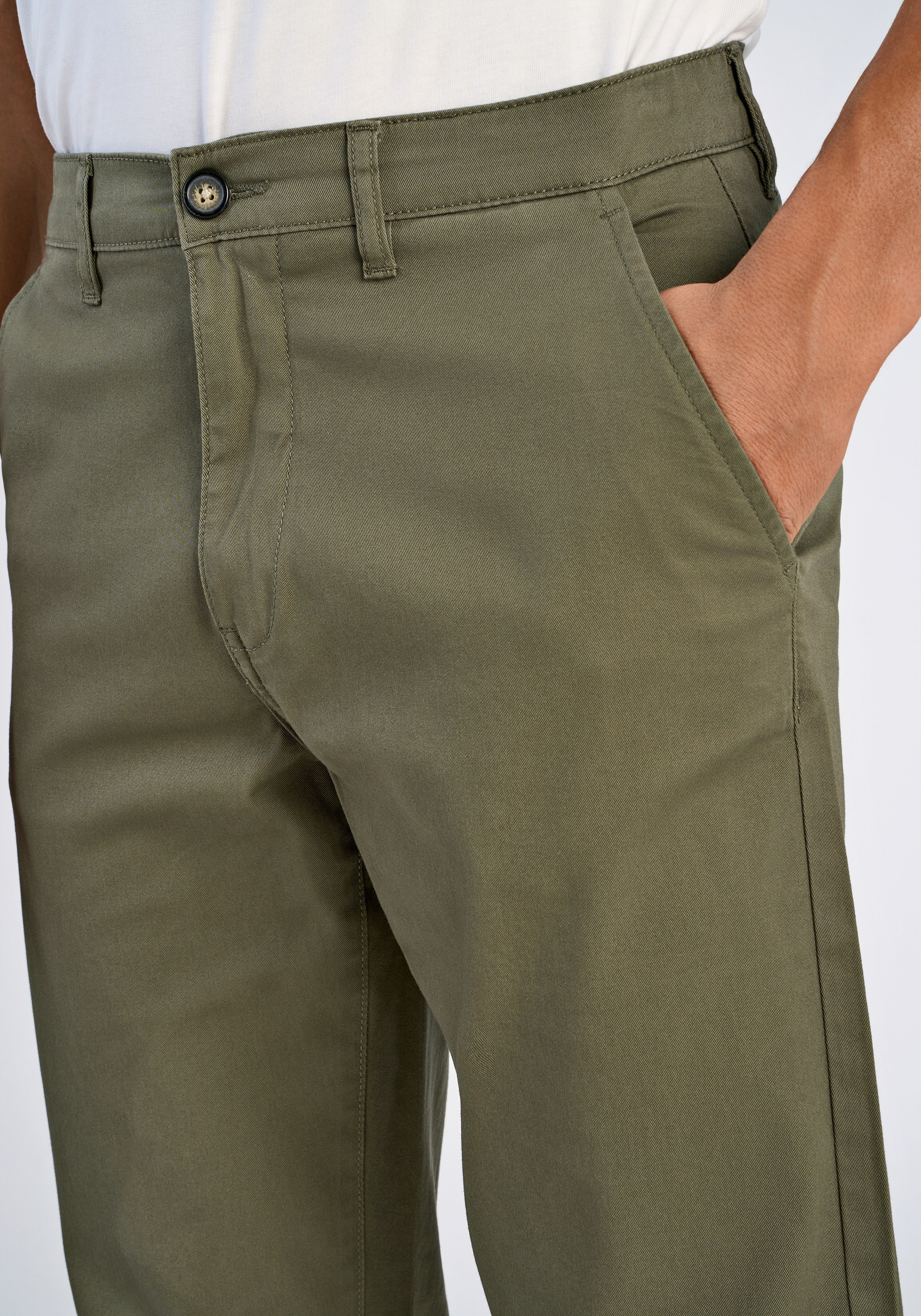 Lindbergh Chino Relaxed Loose Fit Green 38/34 2