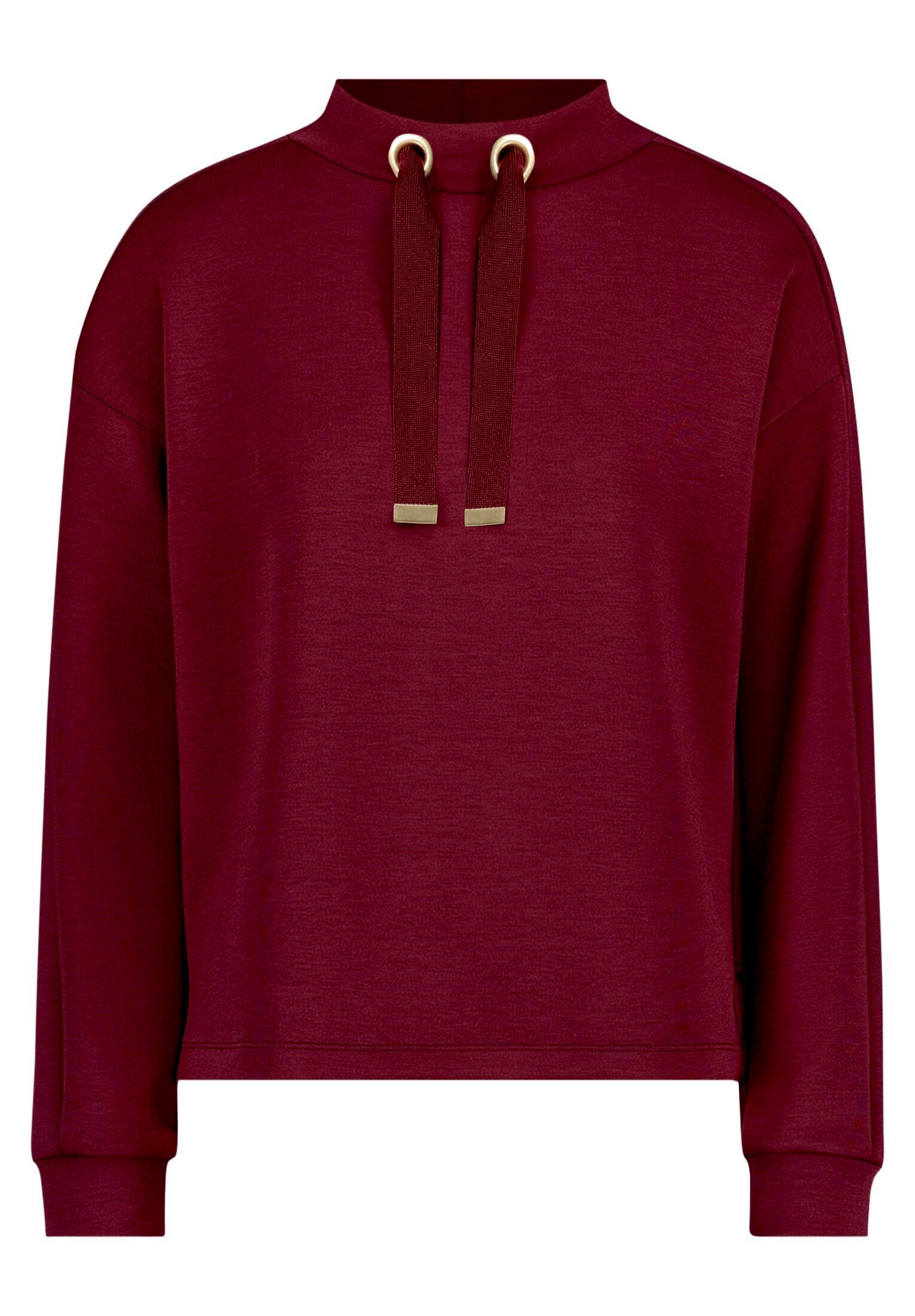 Betty&Co Sweatshirt »Damen mit Stehkragen«
