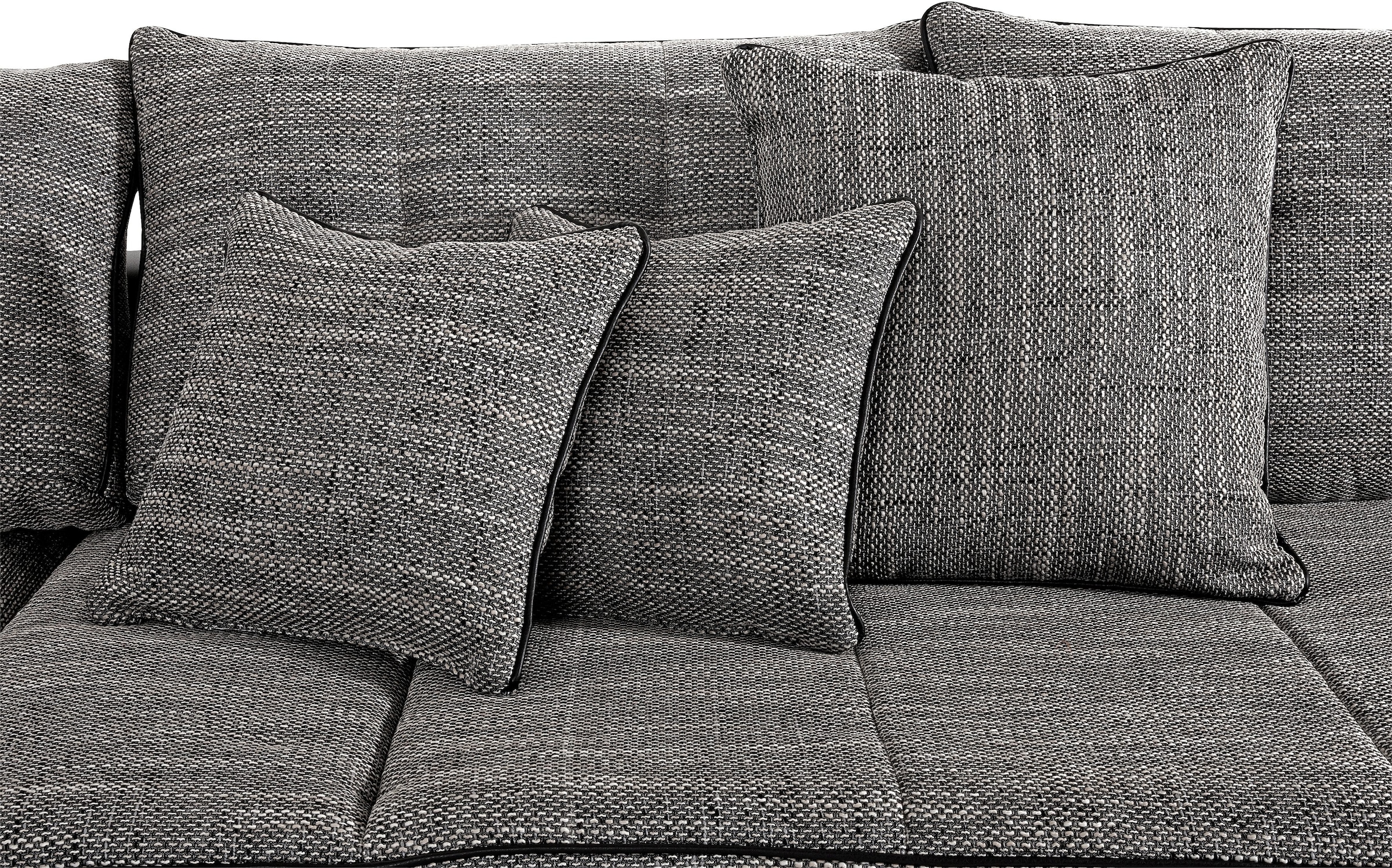 INOSIGN Ecksofa »Night & Day L-Form mit Dauer-Schlaffunktion ohne Armlehnen«, mit Boxspring-Bettfunktion 164x200 cm und Bettkasten, Dauerschläfer!