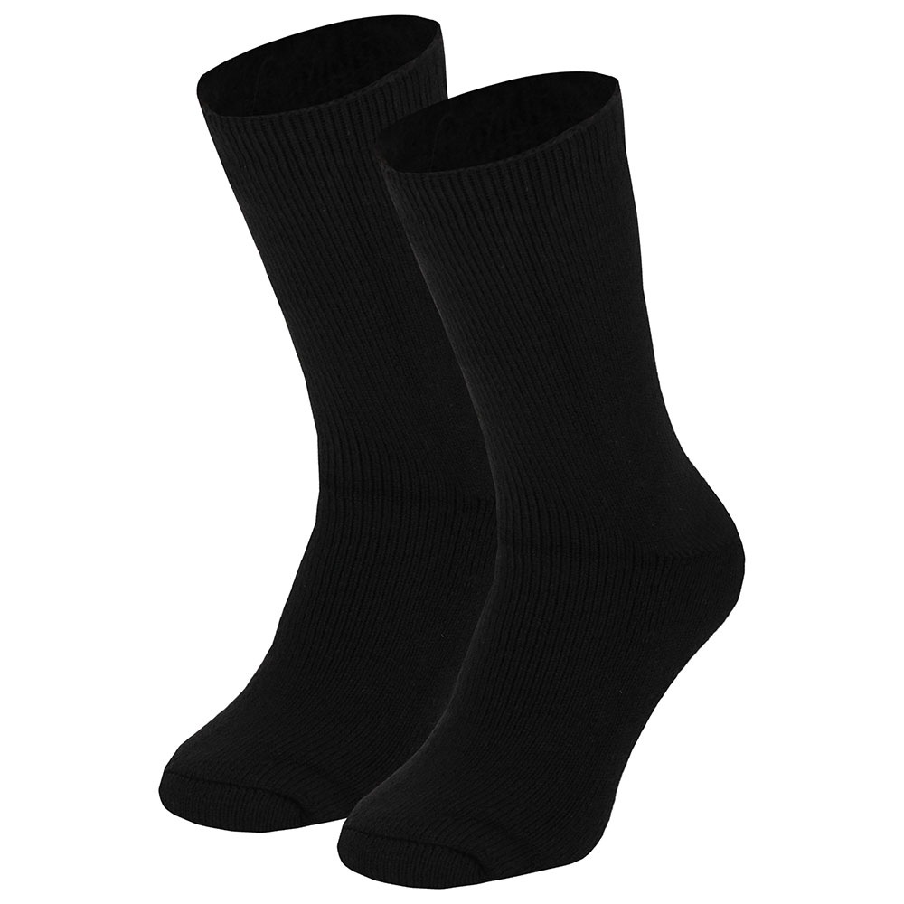 Heatkeeper Socken 2 Paar tlg. Doppelpack gefütterte Wintersocken in schwarz günstig online kaufen
