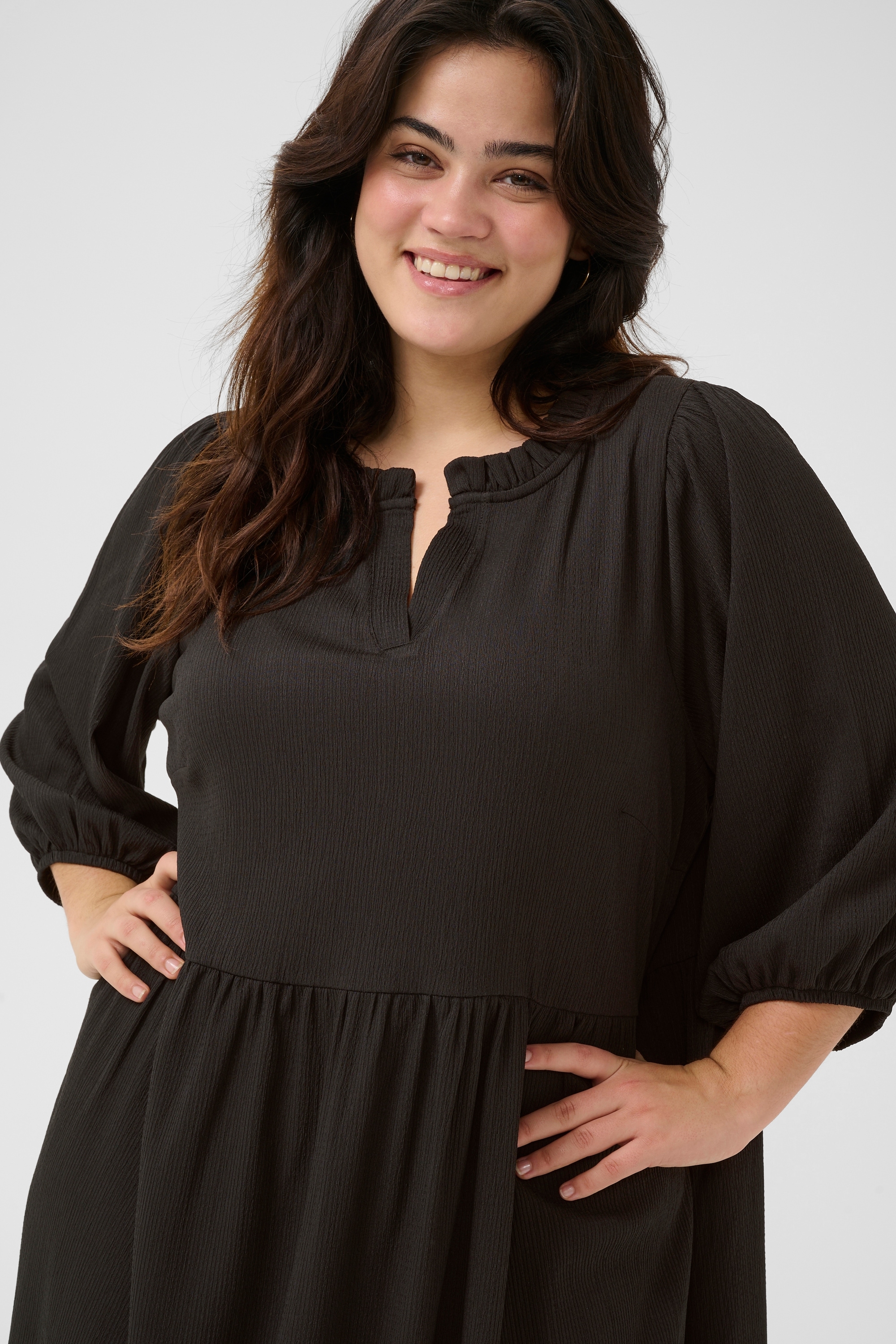 KAFFE Curve Jerseykleid »Damen Jerseykleid KCmilly«
