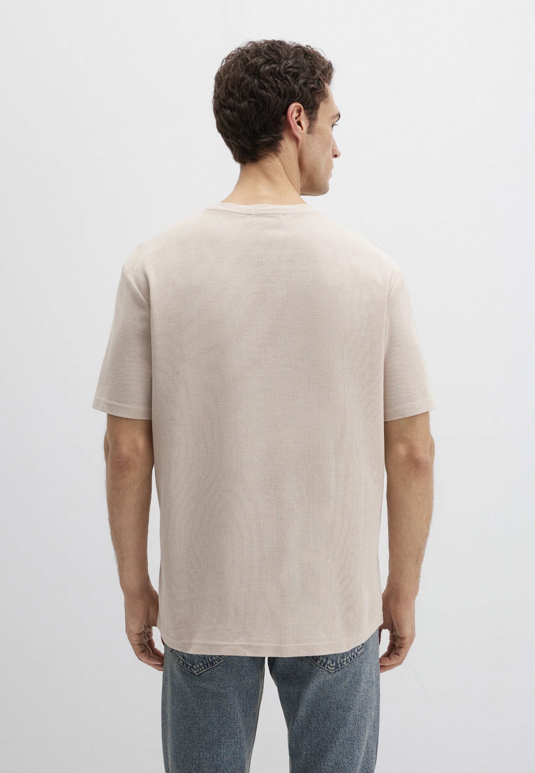 Mavi T-Shirt »SHORT SLEEVE TEE« Strukturiertes T-Shirt