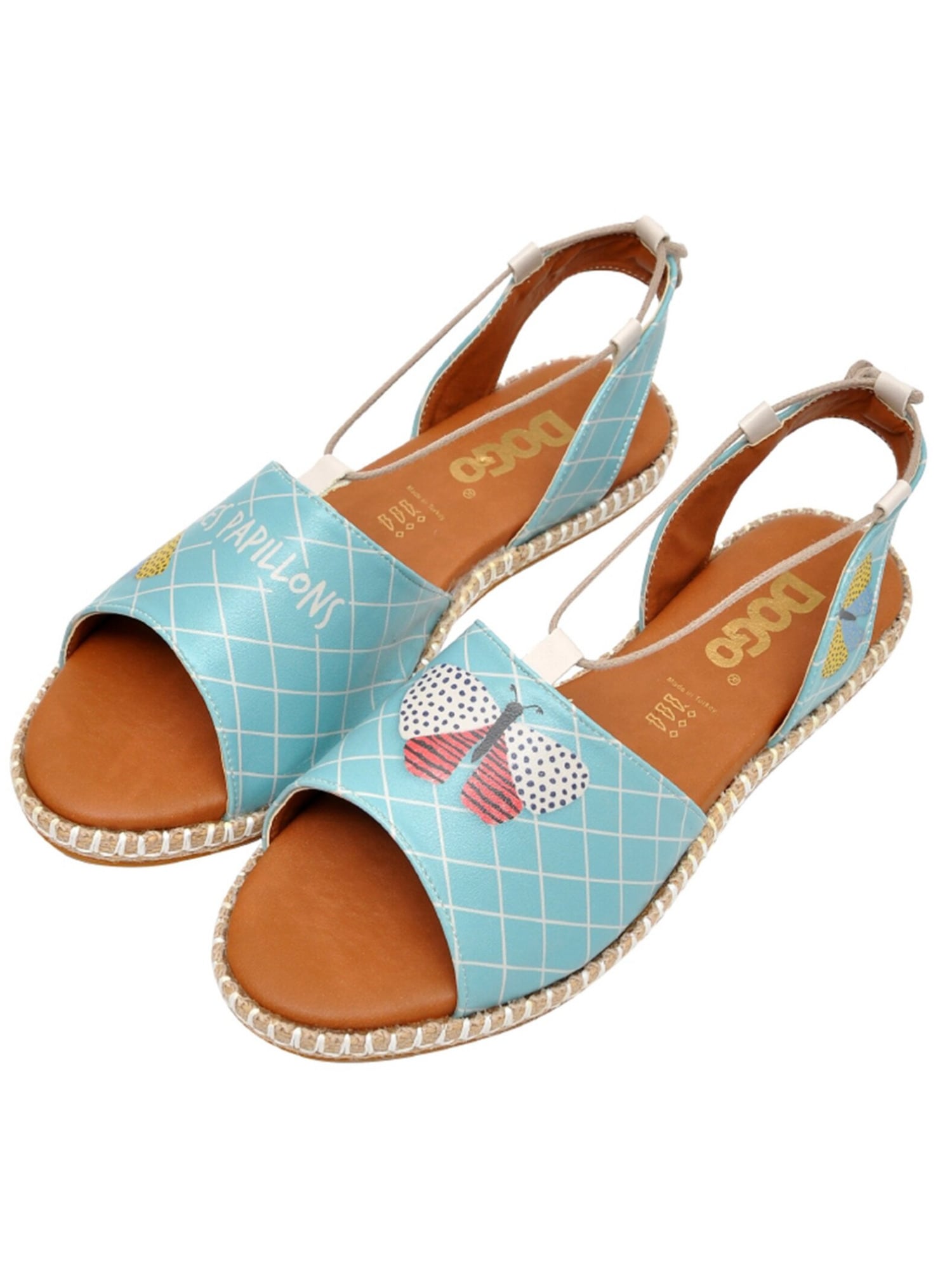 DOGO Sandale »Damen Hazel Les Papillons Vegan Damen Sandalen/ Sandaletten /«, Vegan