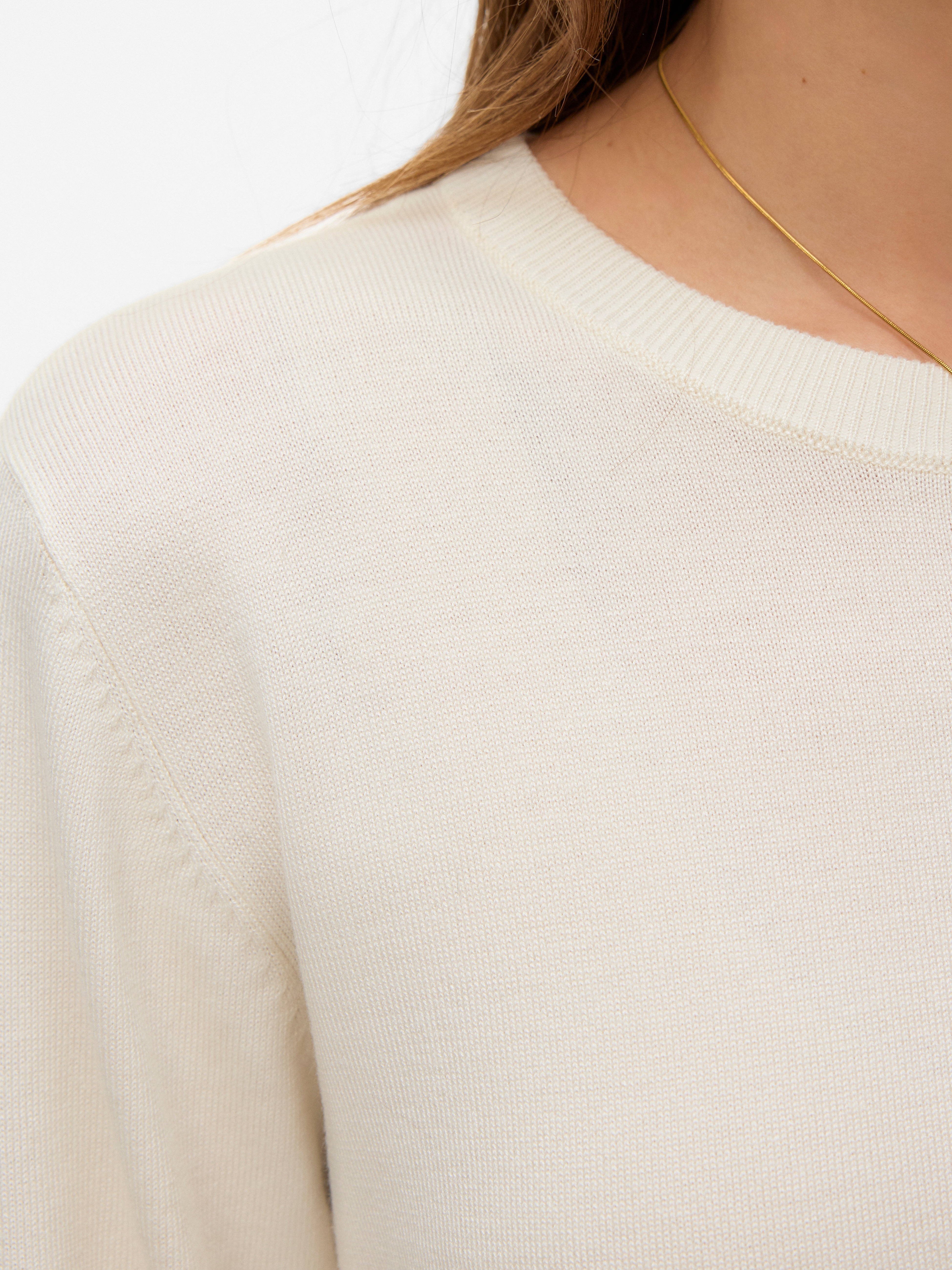 Thumbnail - Vero Moda Strickpullover "VMSILJE LS O-NECK PULLOVER NOOS"