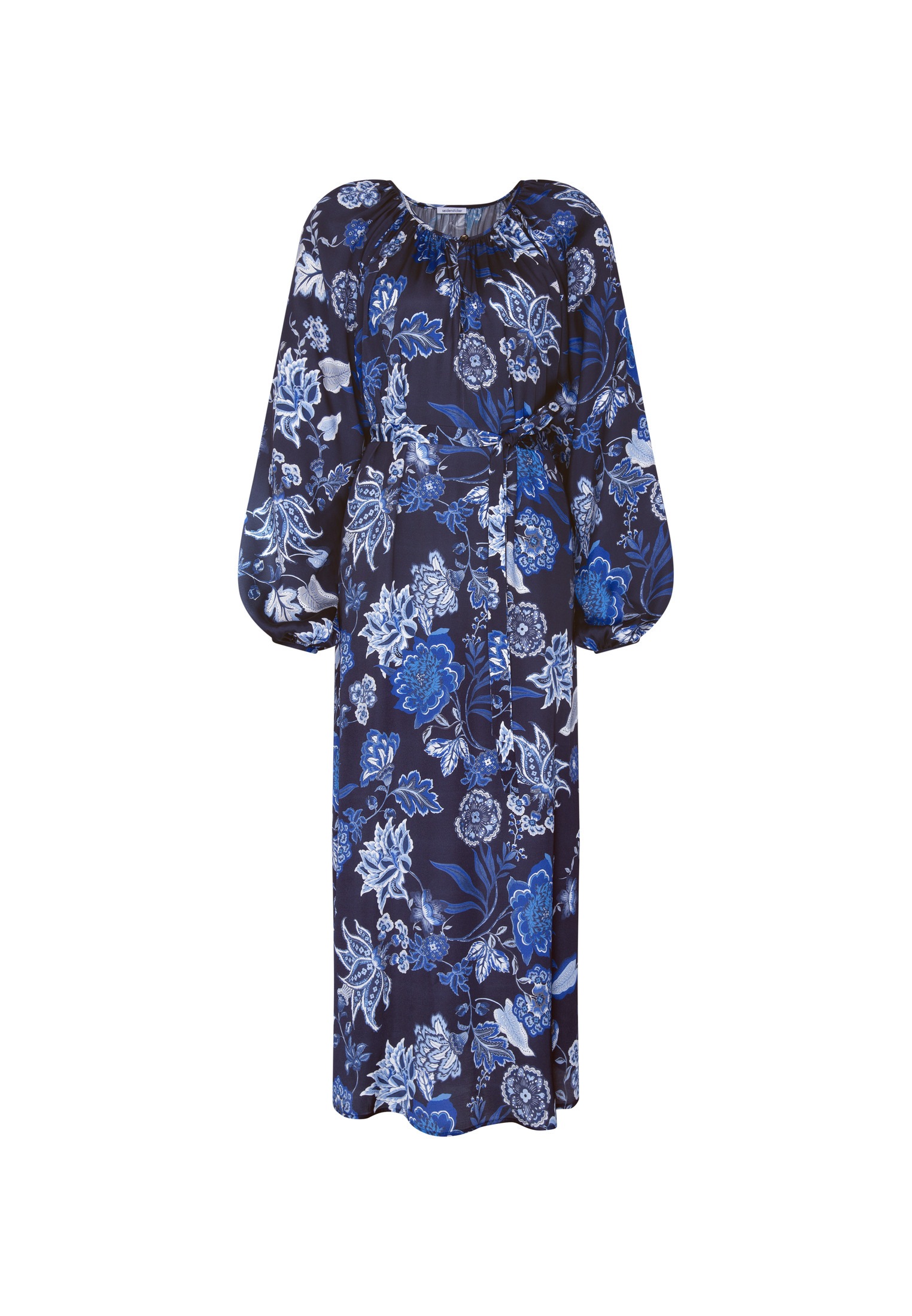 seidensticker Blusenkleid 1/1 Rundhals Druck