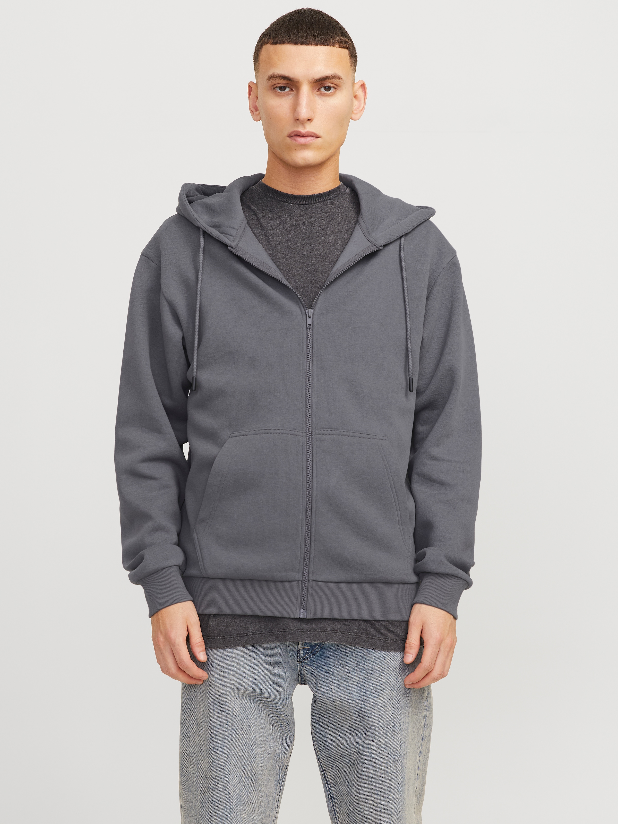 Jack & Jones Kapuzensweatjacke "JJEBRADLEY mit Kapuze, ideal für kalte Jahr günstig online kaufen