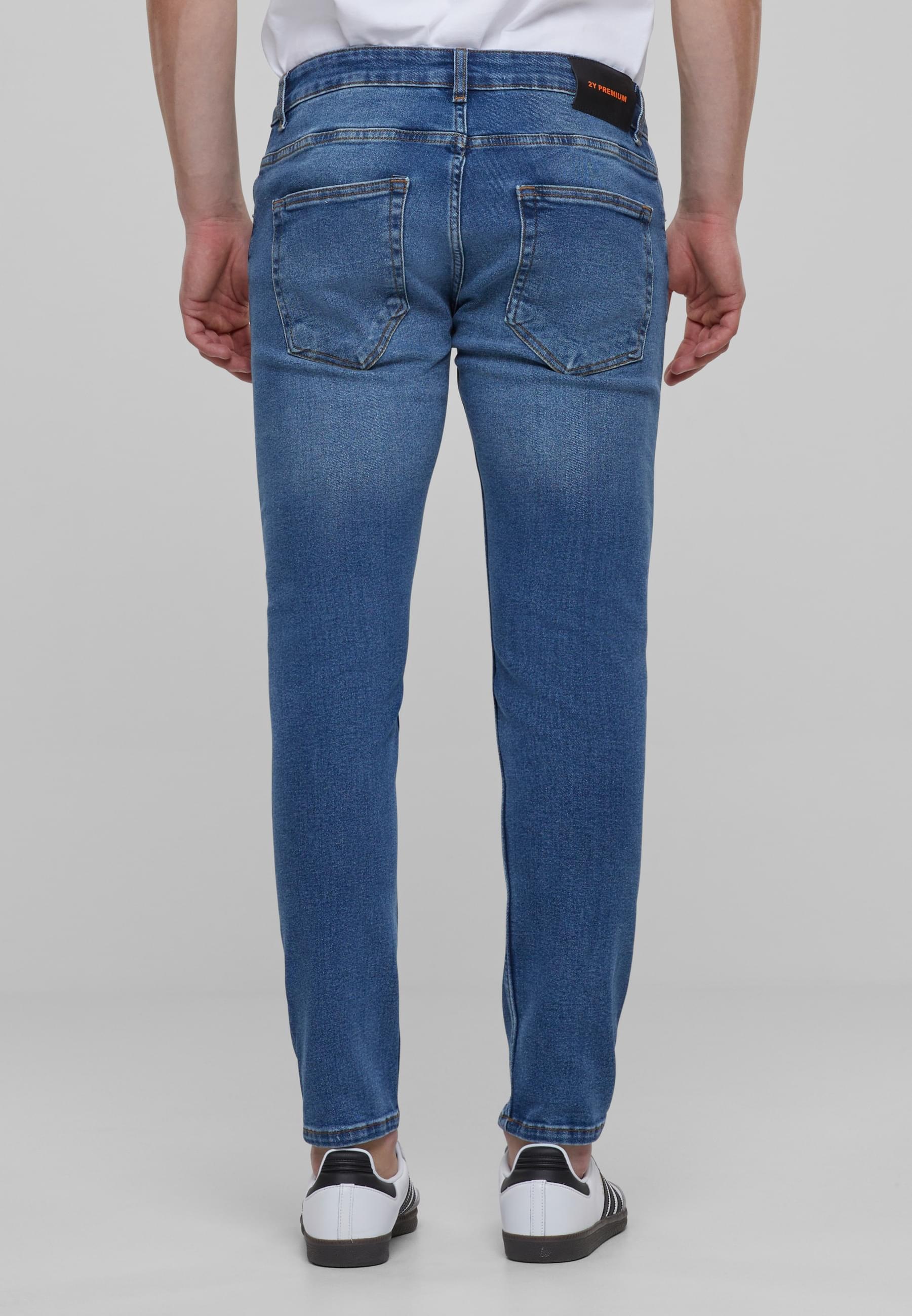 2Y Studios Bequeme Jeans »2Y Studios Herren 2Y Skinny Fit Destroyed Jeans«