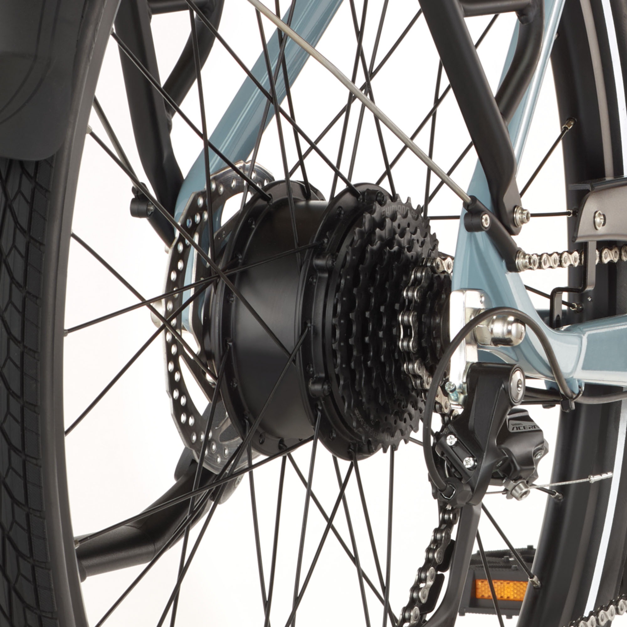 FISCHER Fahrrad »VIATOR MOVE 01 474 T« 8 Gang Shimano Acera RD-M3020-8 Schaltwerk Heckmotor