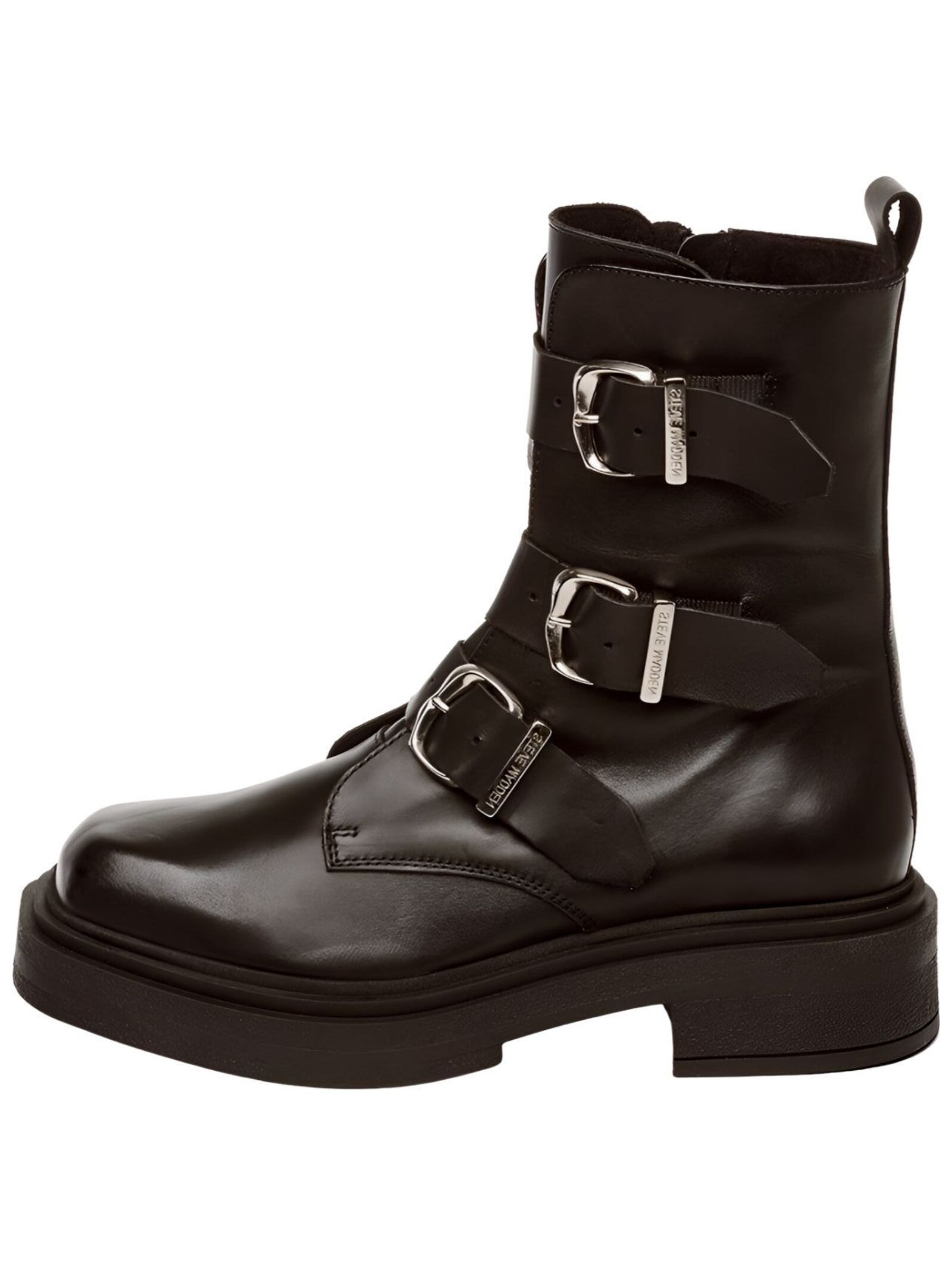 STEVE MADDEN Bikerboots »STEVE MADDEN Stiefelette Leder«