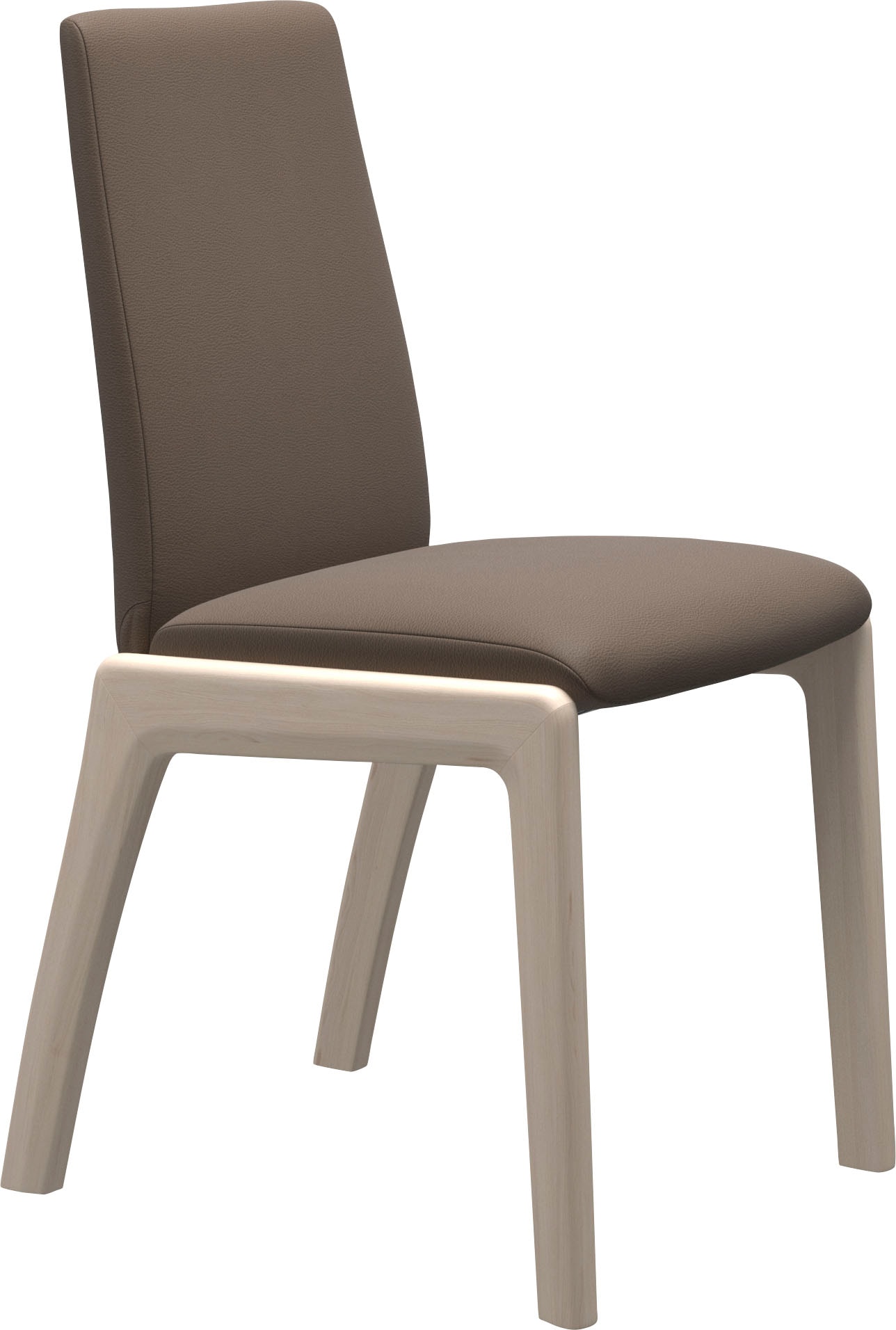 Stressless® Polsterstuhl »Laurel«, Leder BATICK, Low Back, Größe M, mit abgerundeten Beinen in Eiche gekalkt