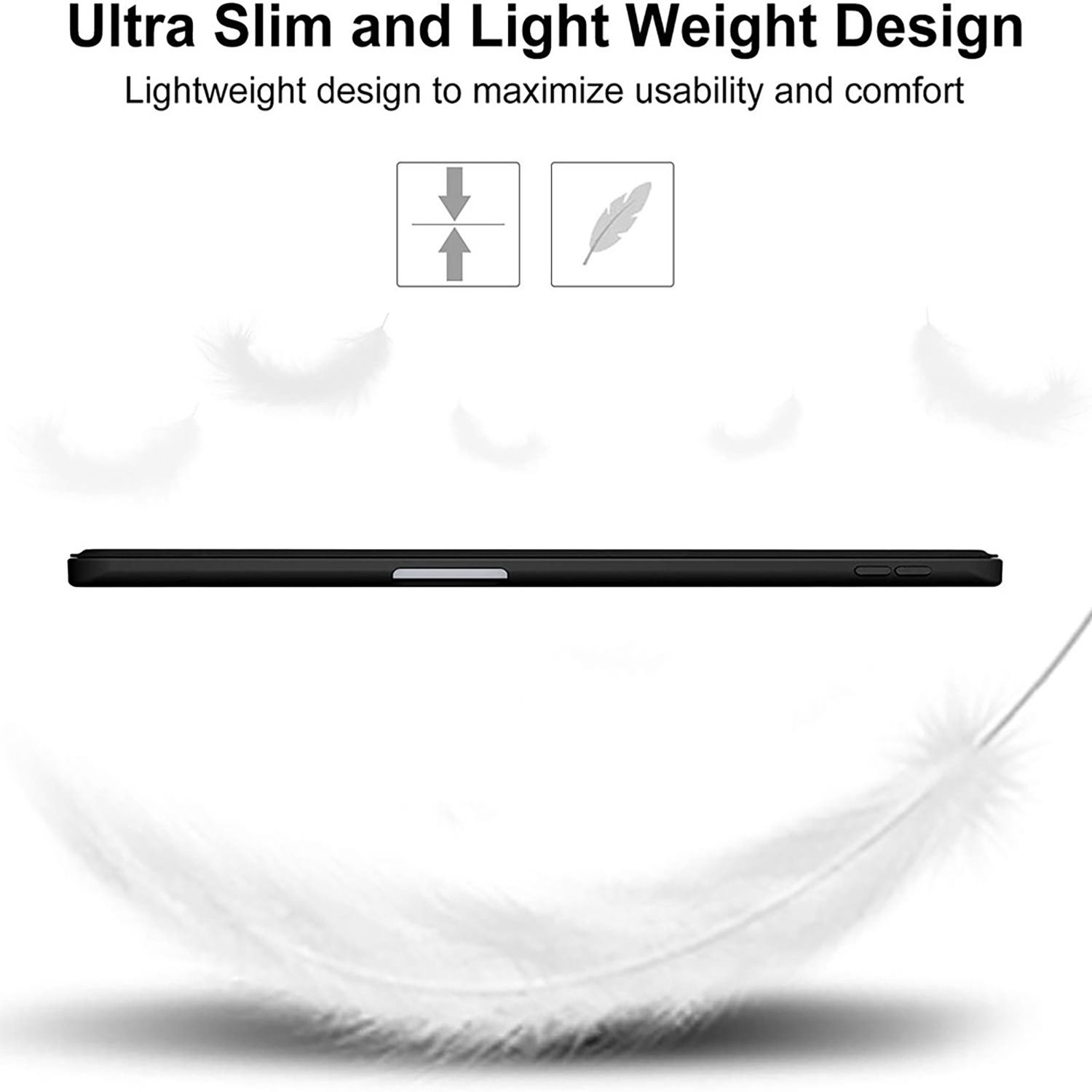 4smarts Tablet-Hülle »Folio Case Basic für Apple iPad 11" (2025)/10.9" (10.Gen)«, iPad 11" (2025)-iPad 10.9" (10. Gen.), Backcover, Schutzhülle, Tabletschutzhülle, Case, Schutzcase, stoßfest