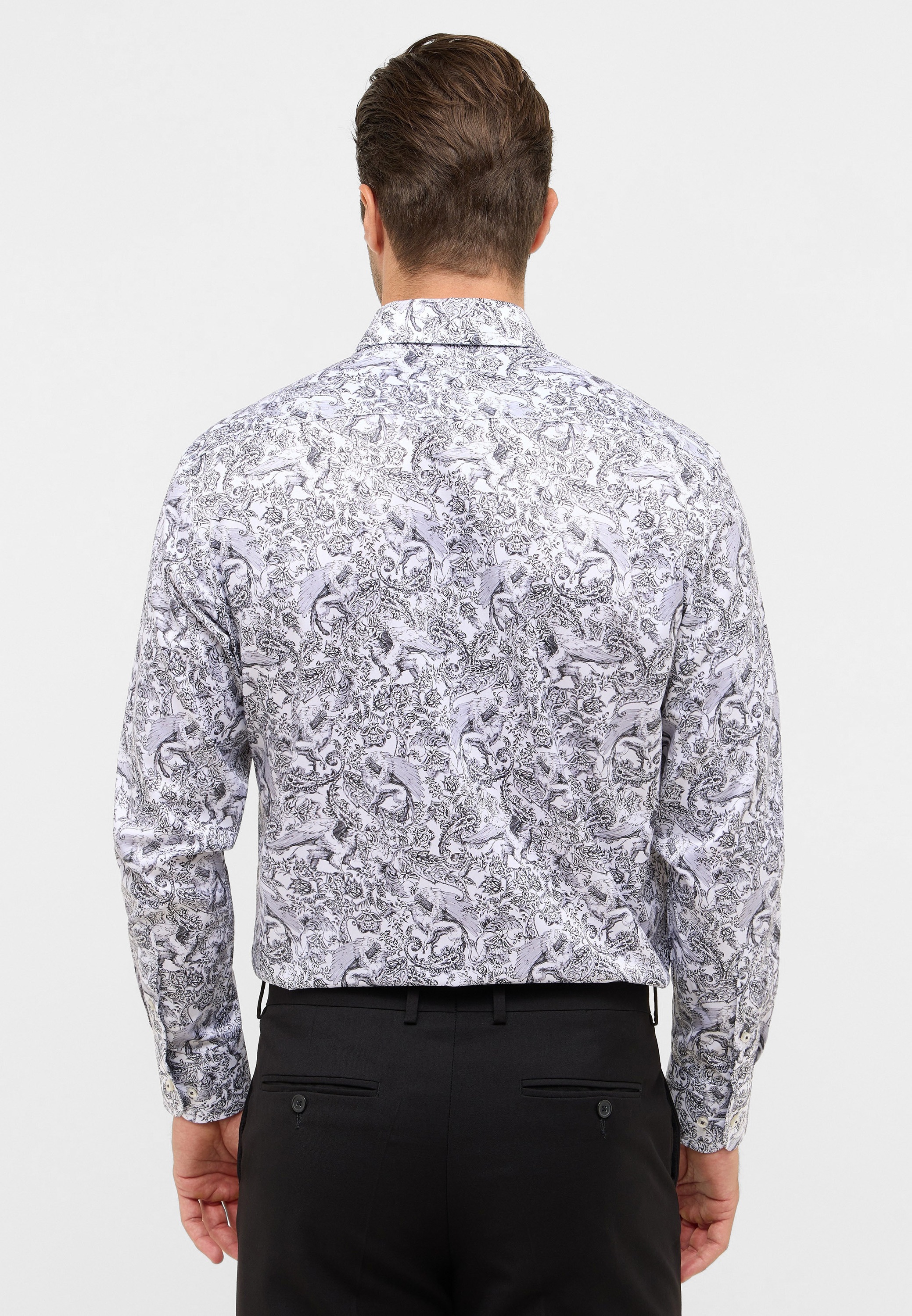Eterna Langarmhemd "MODERN FIT", NON IRON (bügelfrei) günstig online kaufen