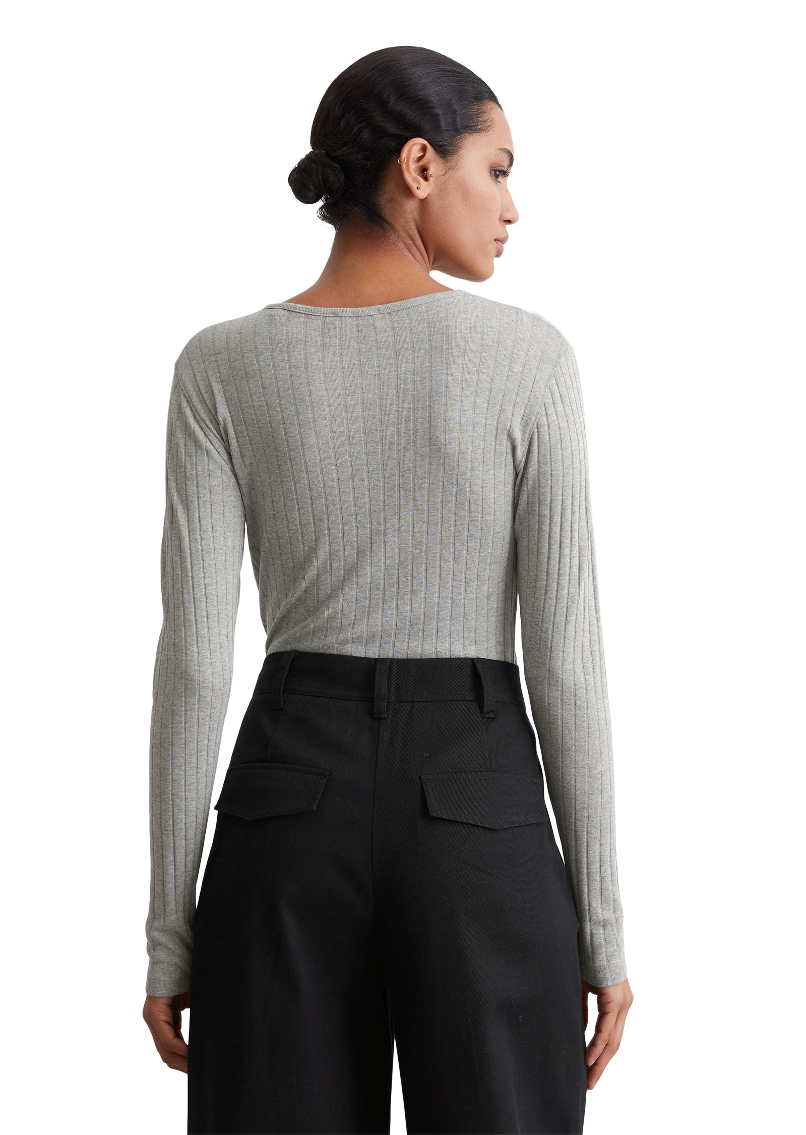Marc O'Polo Langarmshirt »aus Organic-Cotton-Modal-Mix«