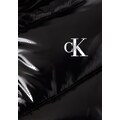 Calvin Klein Jeans Outdoorjacke »CHEVRON QUILT FITTED LW JACKET«, ohne Kapuze, mit Calvin Klein Jeans Logoschriftzug am Stehkragen