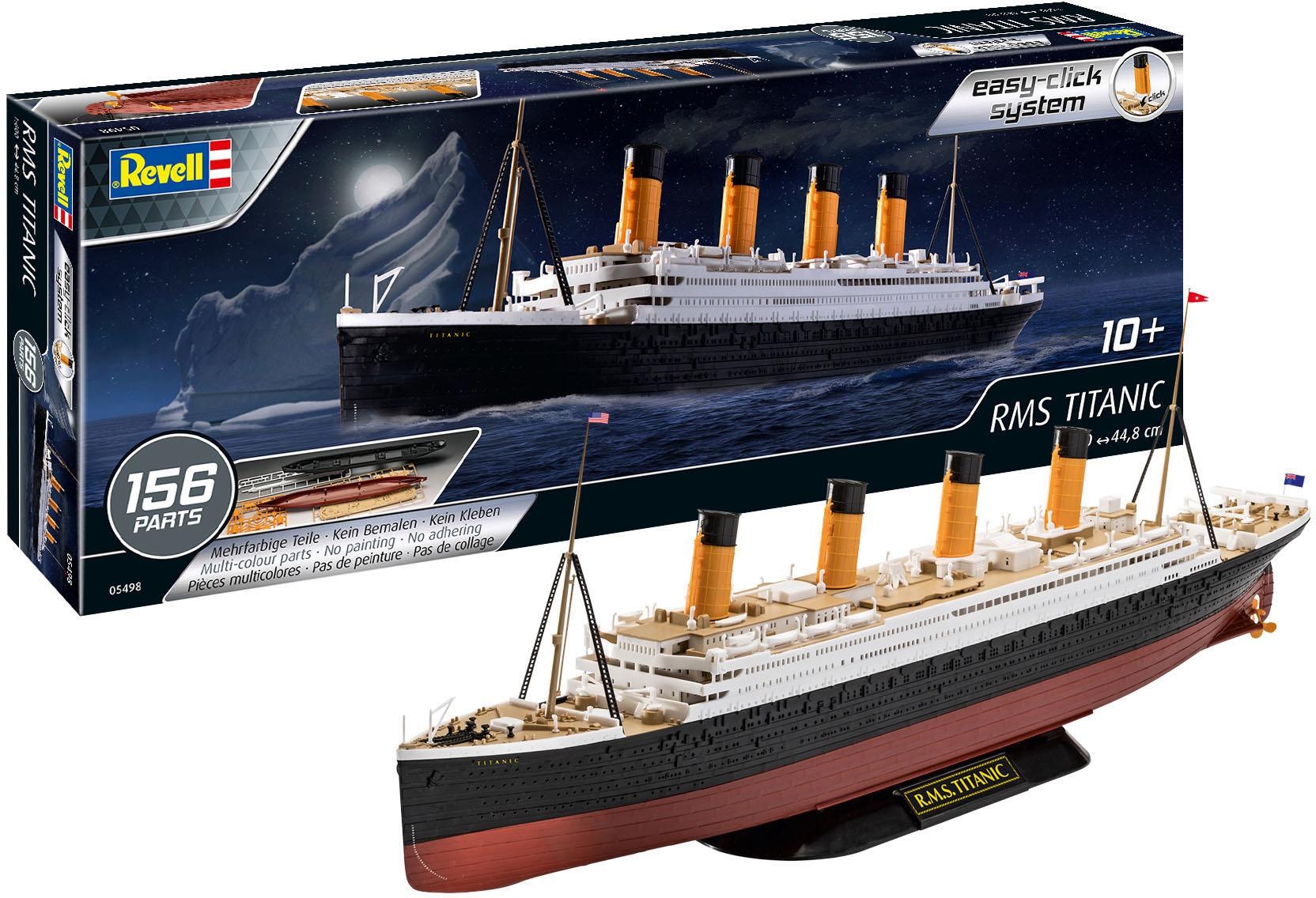 Revell® Modellbausatz »easy-click RMS TITANIC«, 1:600, Made in Europe