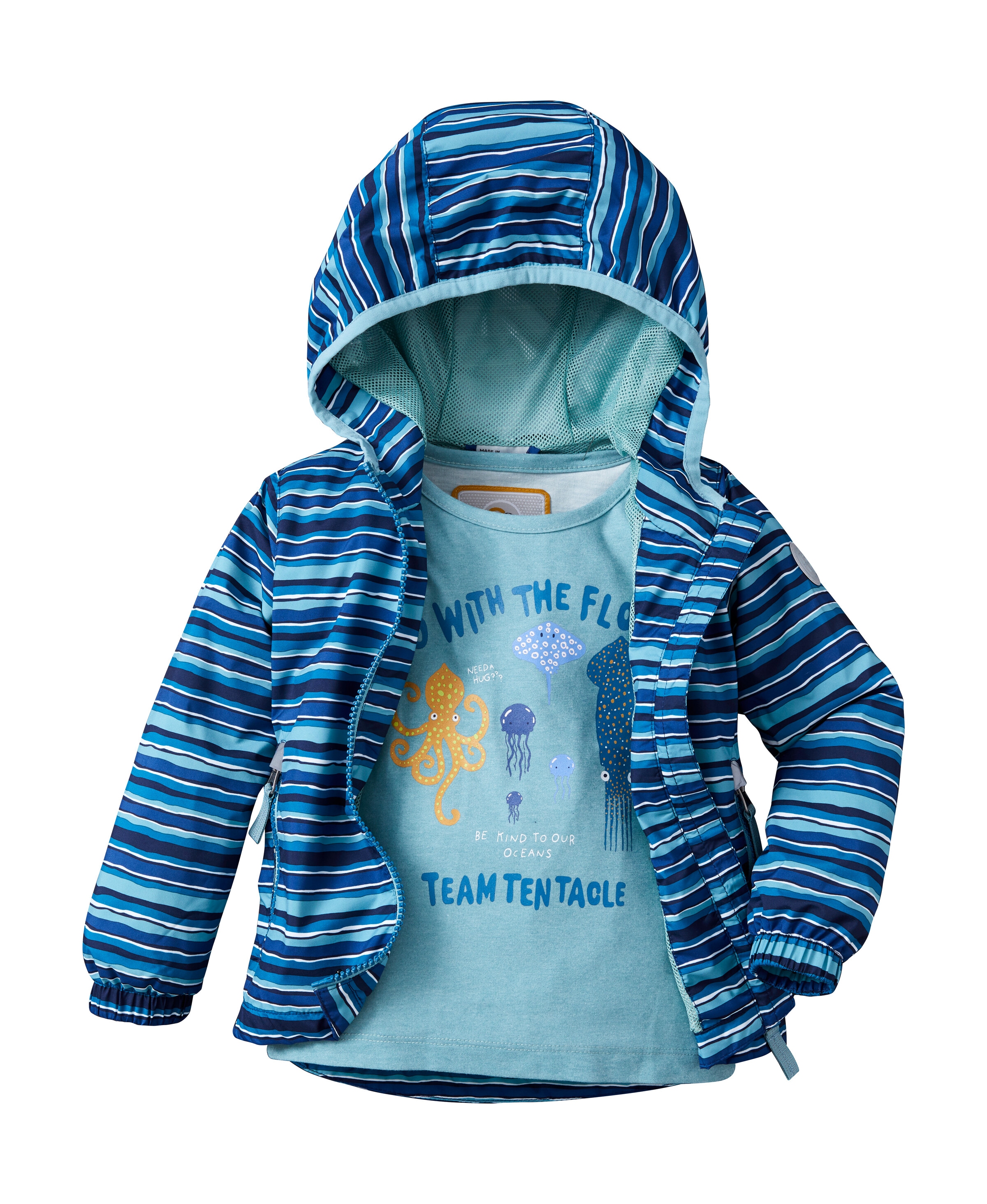 first instinct by killtec Outdoorjacke »FIOS 56 MNS JCKT«, Funktionsjacke mit Kapuze, verlängerbare Ärmel, wasserabweisend
