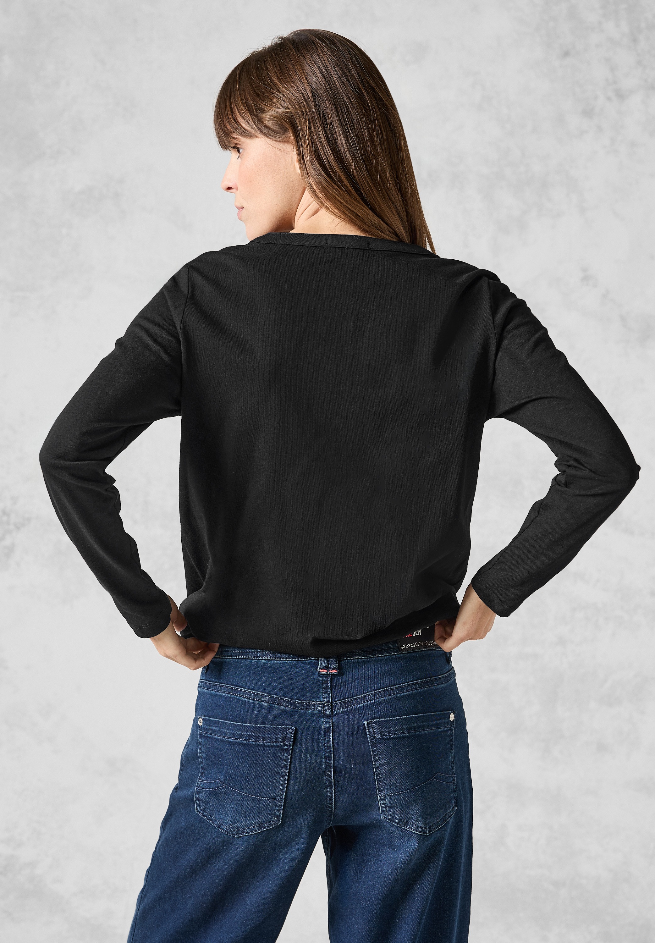 Cecil Langarmshirt, aus reiner Baumwolle