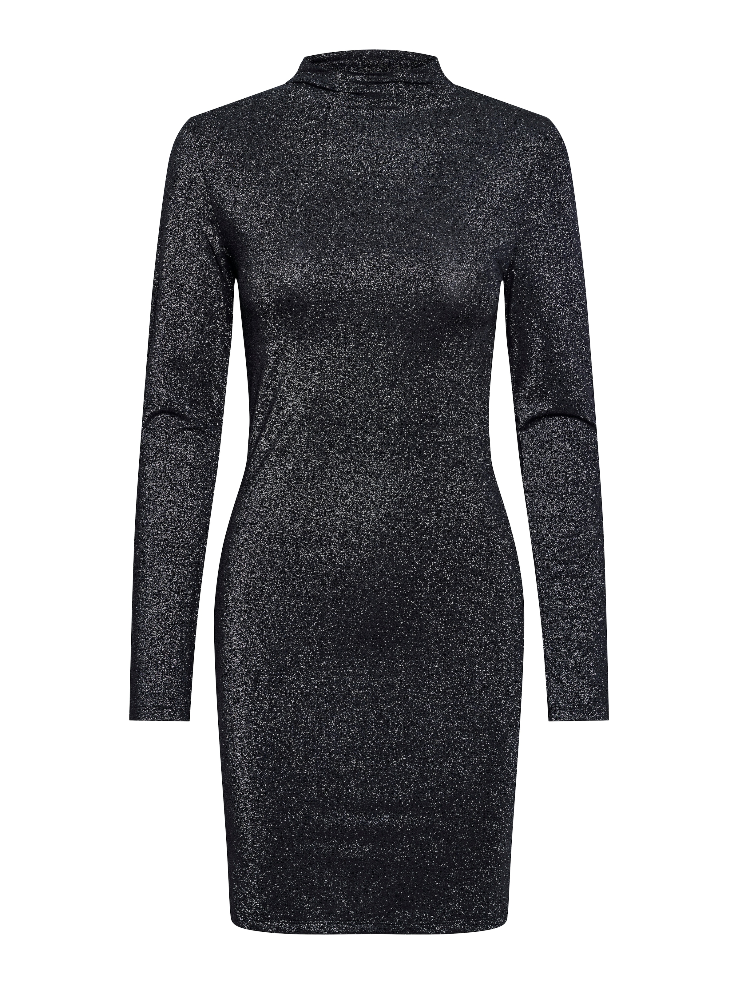 pieces Minikleid »PCMONICA LS GLITTER DRESS NOOS«, mit Glitzereffekt