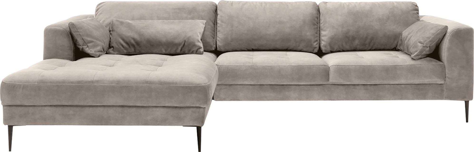 TRENDMANUFAKTUR Ecksofa "Luzi, wahlweise mit Schlaffunktion & Bettkasten. O günstig online kaufen