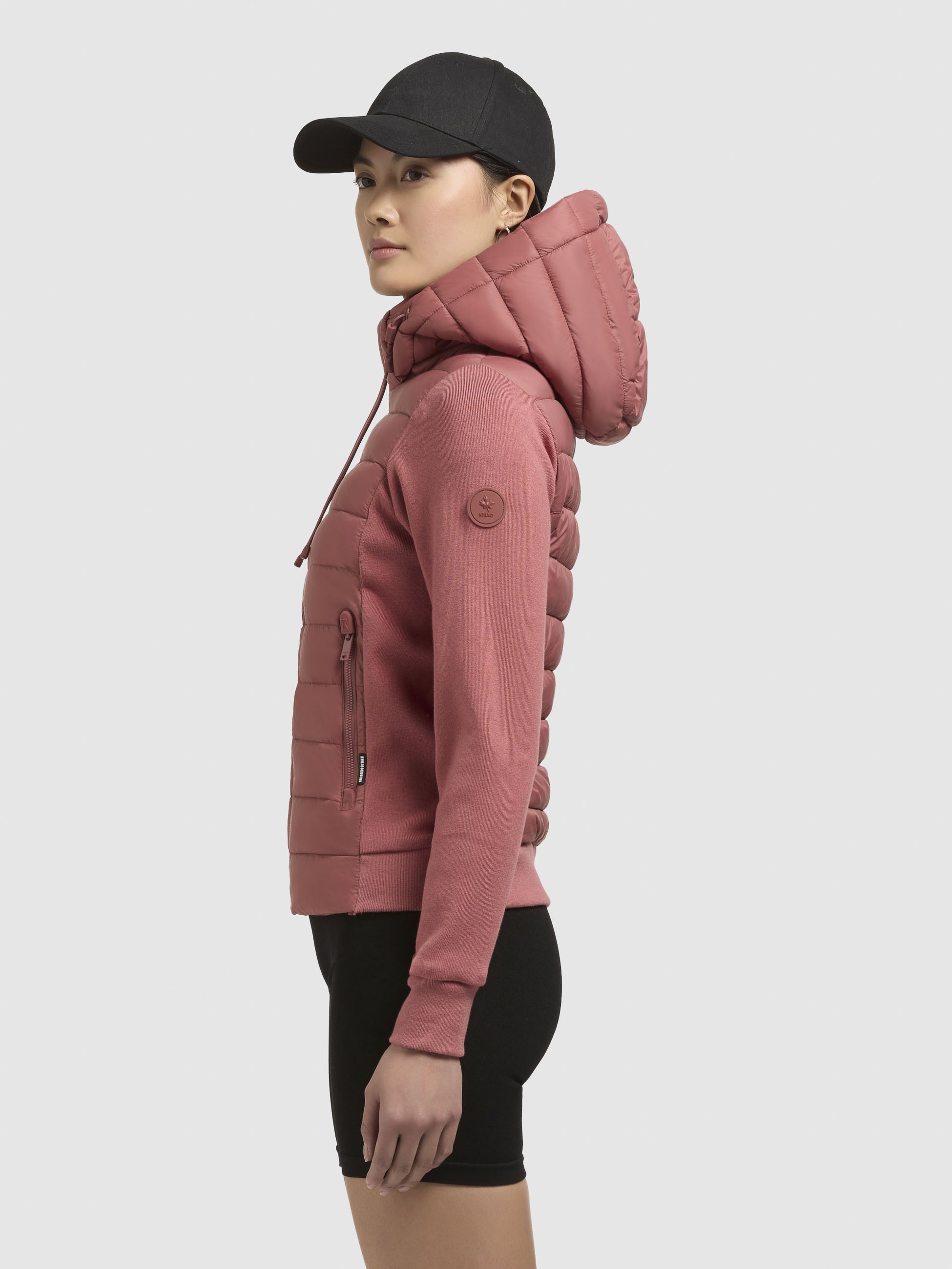 khujo Steppjacke »ATHI«, mit Kapuze