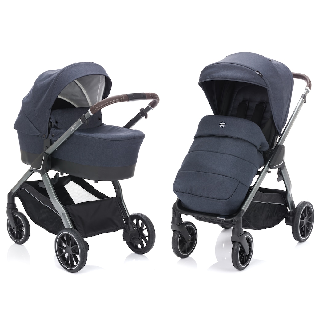 Fillikid Kombi-Kinderwagen »Puma, Blue«, 22 kg