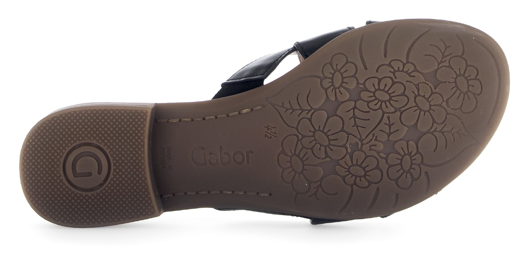 Thumbnail - Gabor Pantolette "RHODOS", Blockabsatz, Sommerschuh, Komfortschuh in Bequemweite G (= weit)