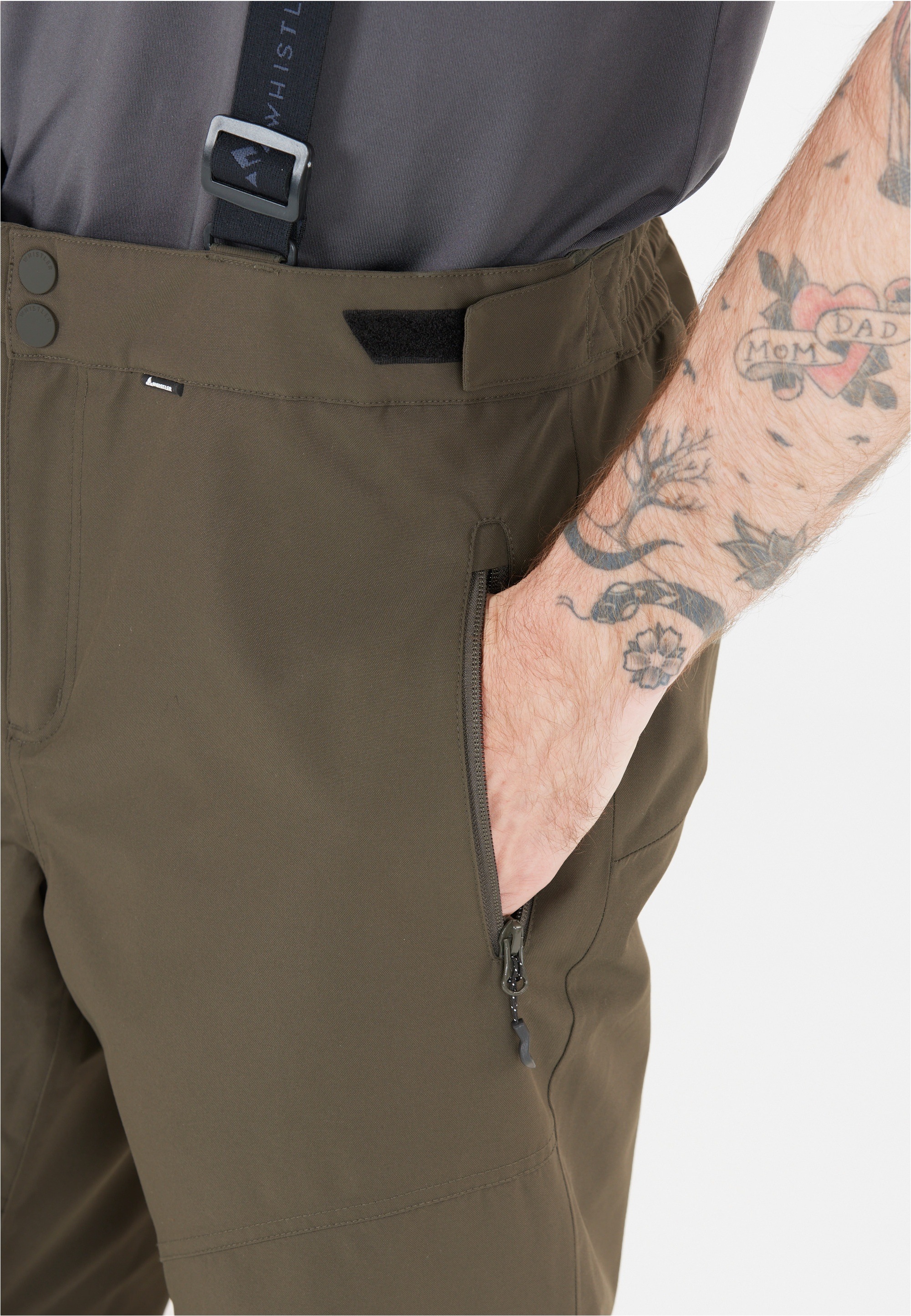 WHISTLER Skihose »Drizzle«, mit wasserabweisenden Eigenschaften und funktionalen Features