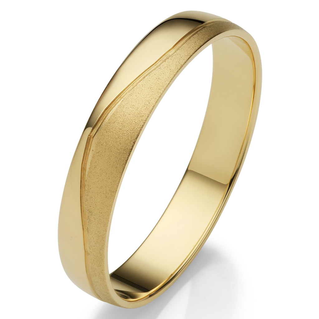 Firetti Trauring »Schmuck Geschenk Gold 375 Hochzeit Ehering "LIEBE"«