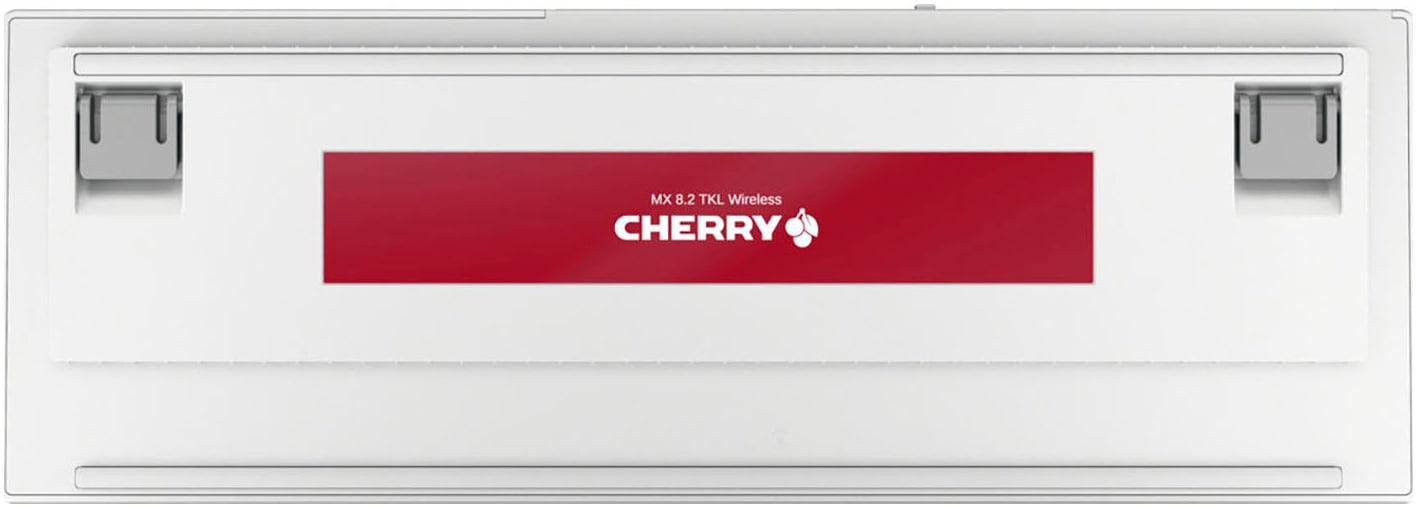 Cherry Gaming-Tastatur »MX 8.2 TKL Wireless«, (Fn-Tasten-Gaming-Modus-Funktionstasten-ausklappbare Füße-verstellbare Füße-Lautstärkeregler-USB-Anschluss)