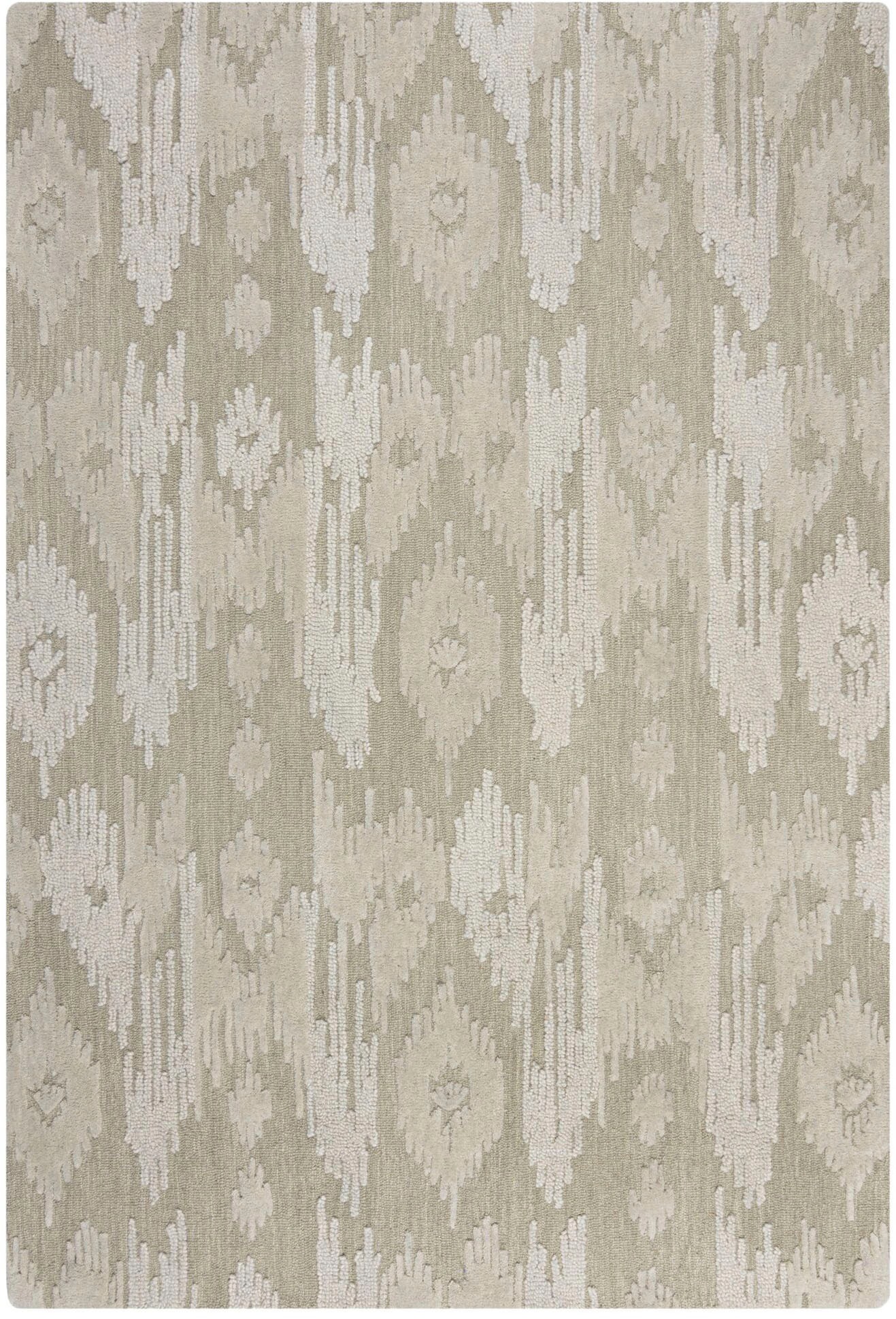 FLAIR RUGS Wollteppich "Dion Ikat, 100% Wolle" rechteckig 8 mm Höhe Ikat-De günstig online kaufen