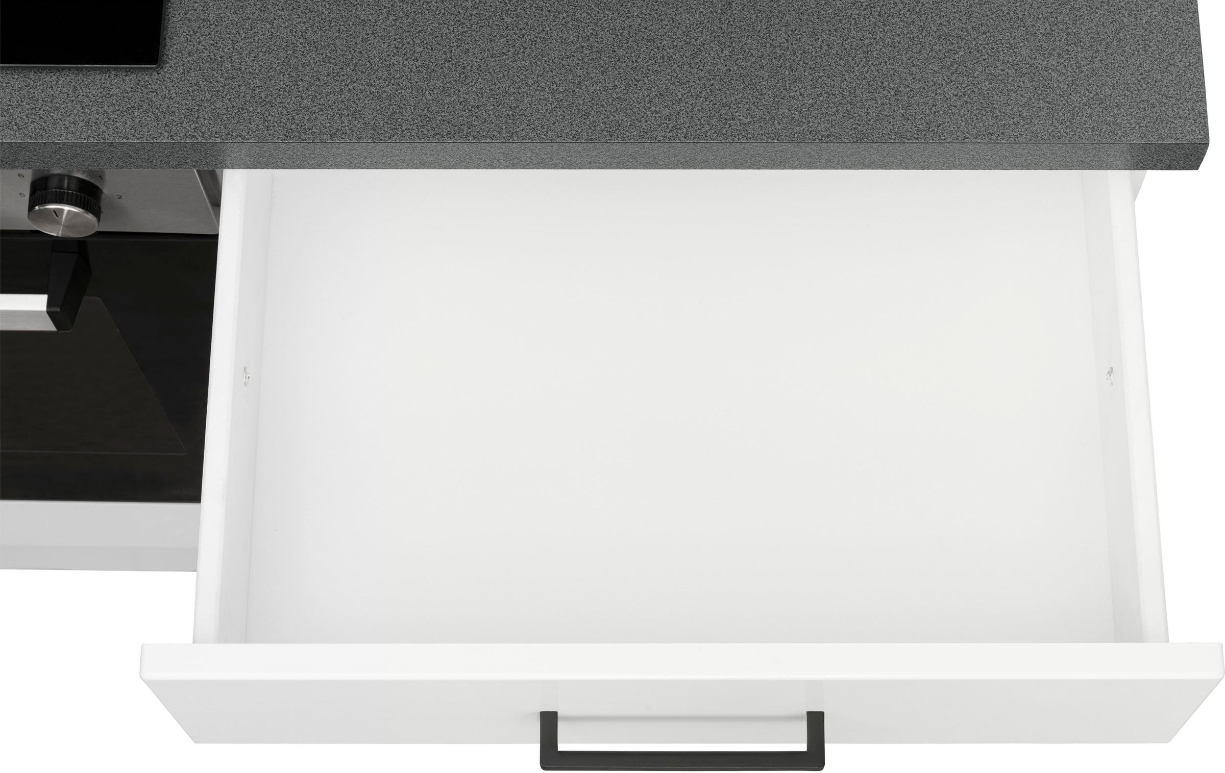 KOCHSTATION Küchenzeile »KS-Trier« mit E-Geräten, Stellbreite 220/330 cm