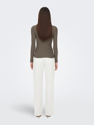ONLY Langarmshirt »ONLEMMA L/S HIGH NECK TOP«