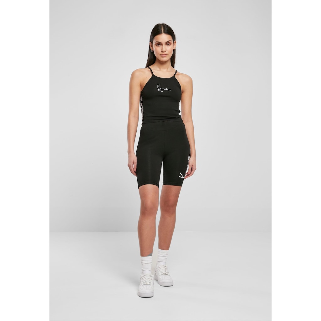 Karl Kani Muskelshirt »Karl Kani Damen KKWQ22001BLK KK Small Signature Tape Top«, (1 tlg.)