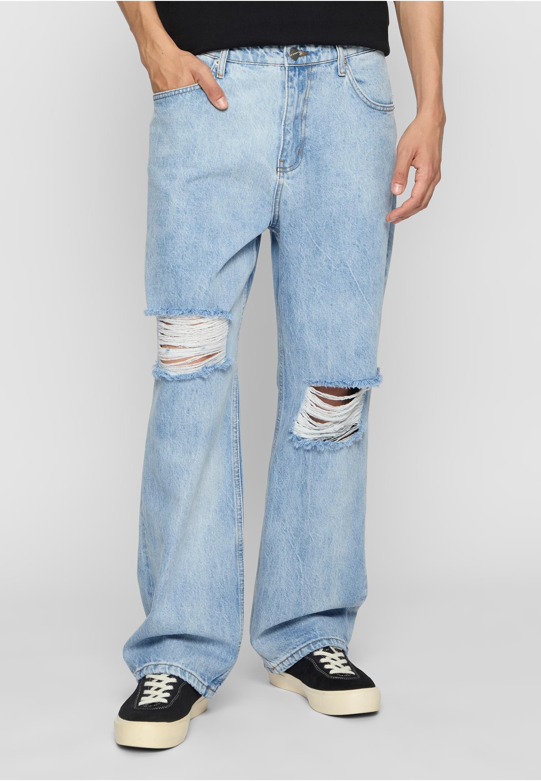 2Y Studios Bequeme Jeans »2Y Studios 2Y Anduin Ripped Baggy Jeans«