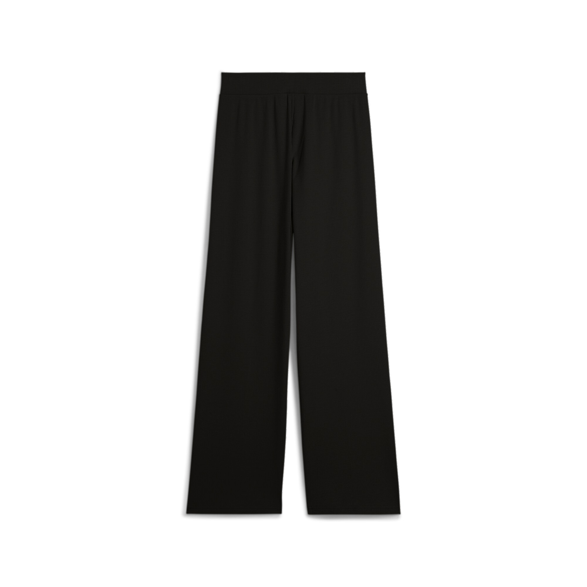 PUMA Trainingshose "ESS ELEVATED HIGH-WAIST STRAIGHT LEG RIB PANT" günstig online kaufen