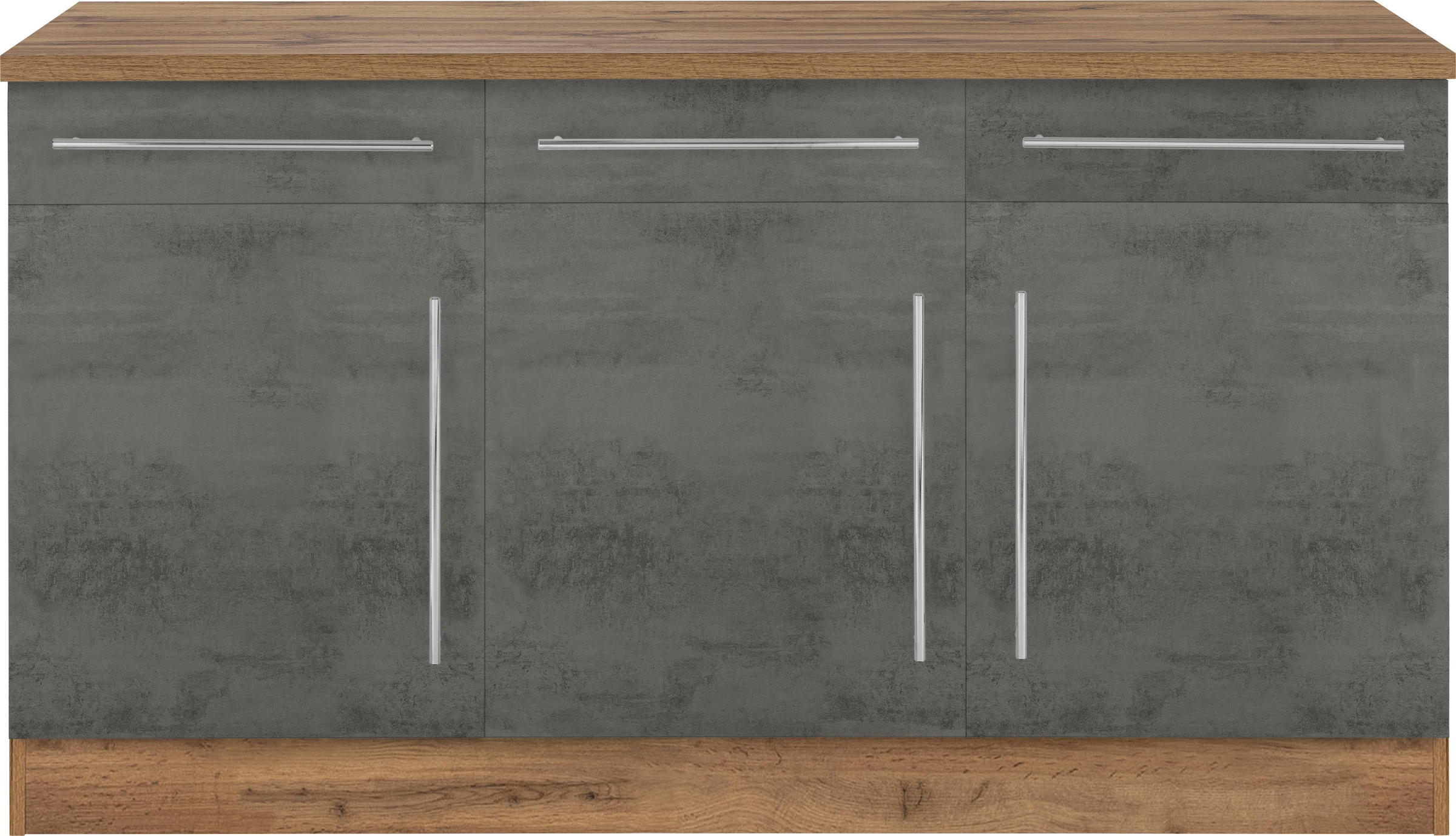 KOCHSTATION Unterschrank »KS-Samos«, Breite 150 cm