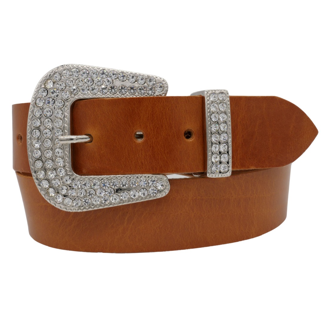 ANNAMATONI Damen Ledergürtel "AnnaMatoni Ledergürtel Klia Ledergürtel Klia", braun, Gr. 130, 100% Leder, Gürtel