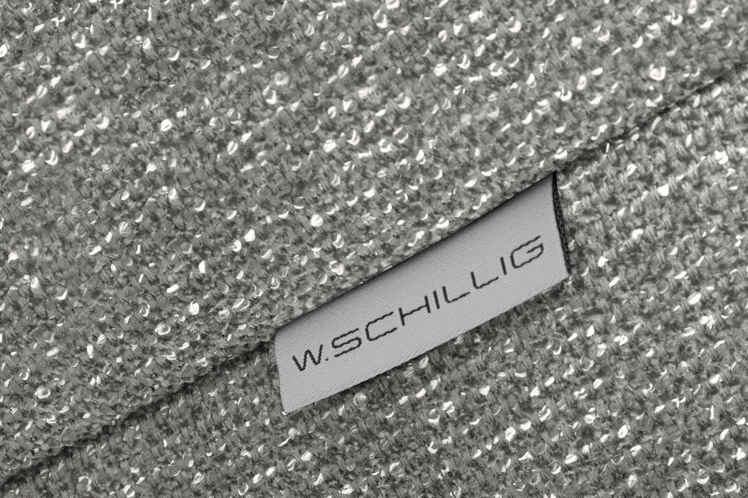 W.SCHILLIG 2-Sitzer »finn«, German Design Award 2016, Fußgestell Chrom glänzend, Breite 210 cm
