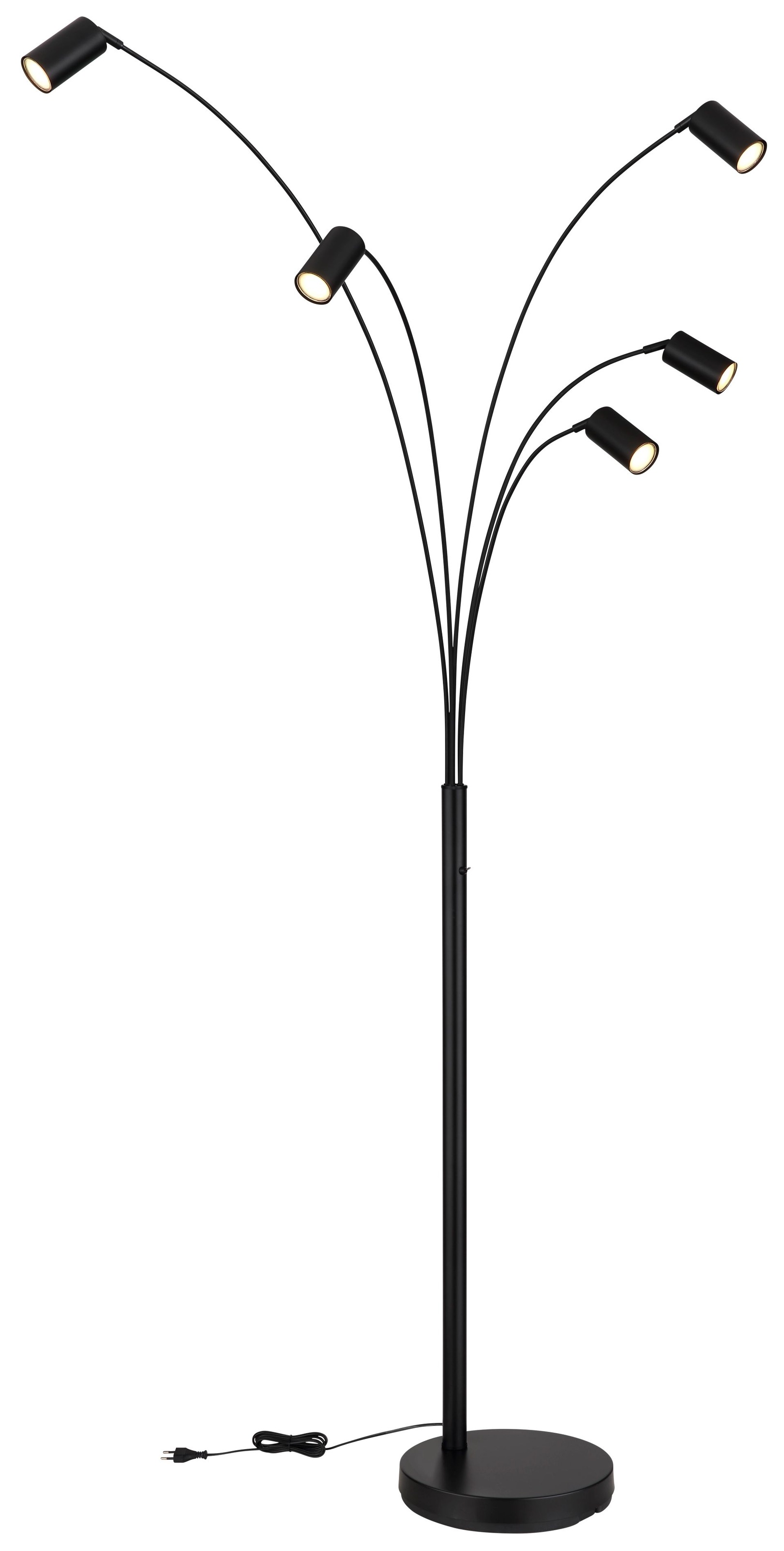 GLOBO LIGHTING Stehlampe »ROBBY«, Leuchtmittel GU10 | ohne Leuchtmittel, Wippschalter am Artikel