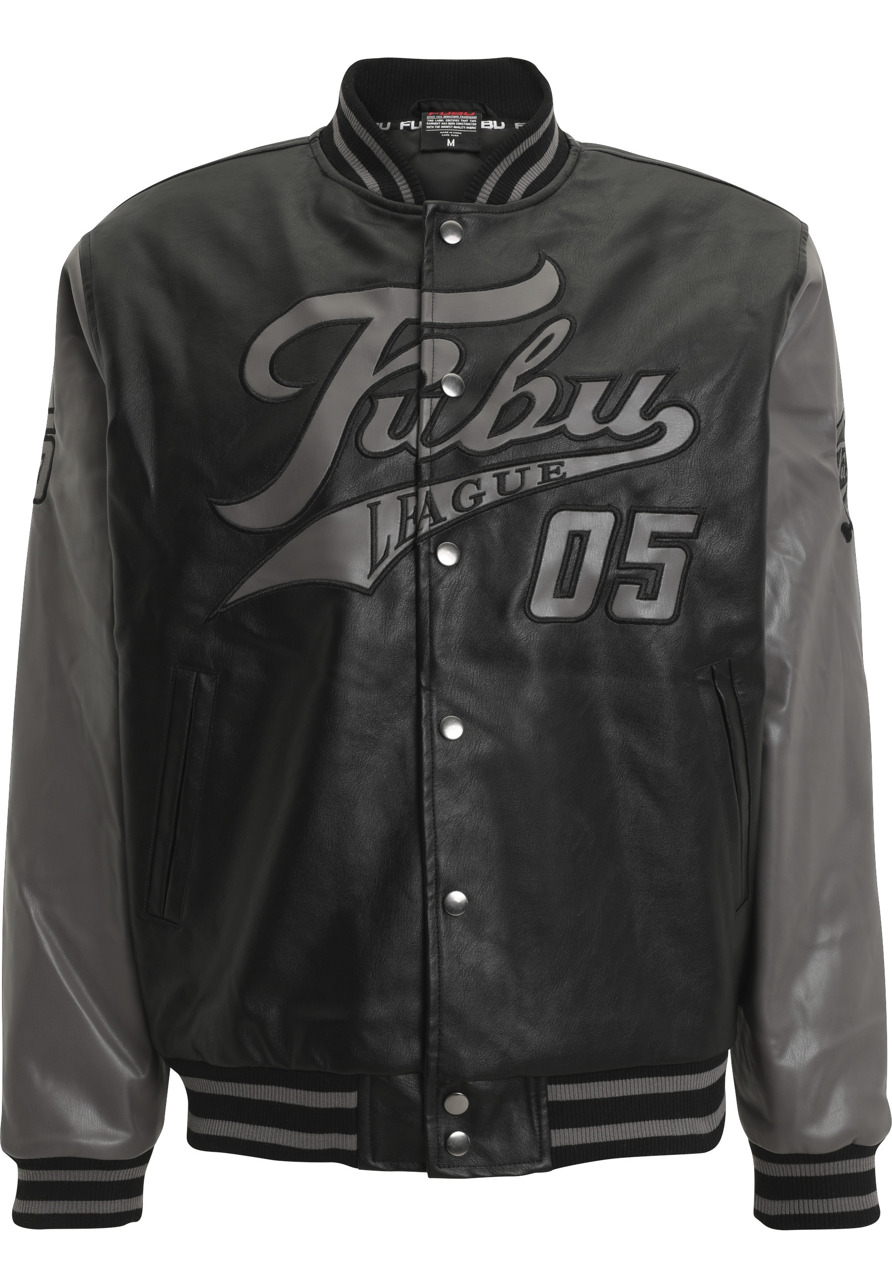 Fubu Anorak "Fubu Herren FM231-024-1 FUBU Varsity Leather Jacket" 1 Stk. tl günstig online kaufen