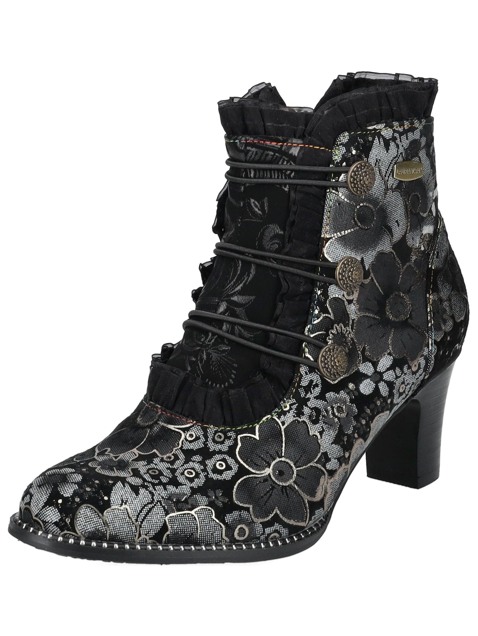 LAURA VITA Stiefelette "LAURA VITA Stiefelette Leder/Textil" günstig online kaufen