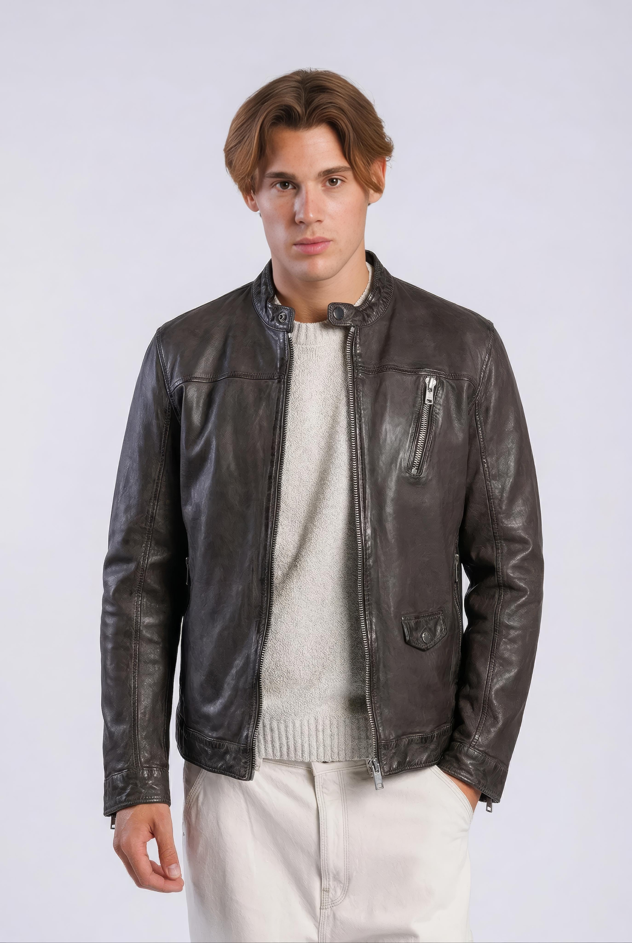 Freaky Nation Lederjacke "Fiero-FN" günstig online kaufen