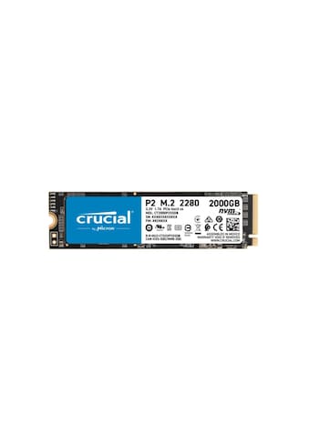 Crucial SSD-Festplatte »P2« M2 Zoll Anschluss ...