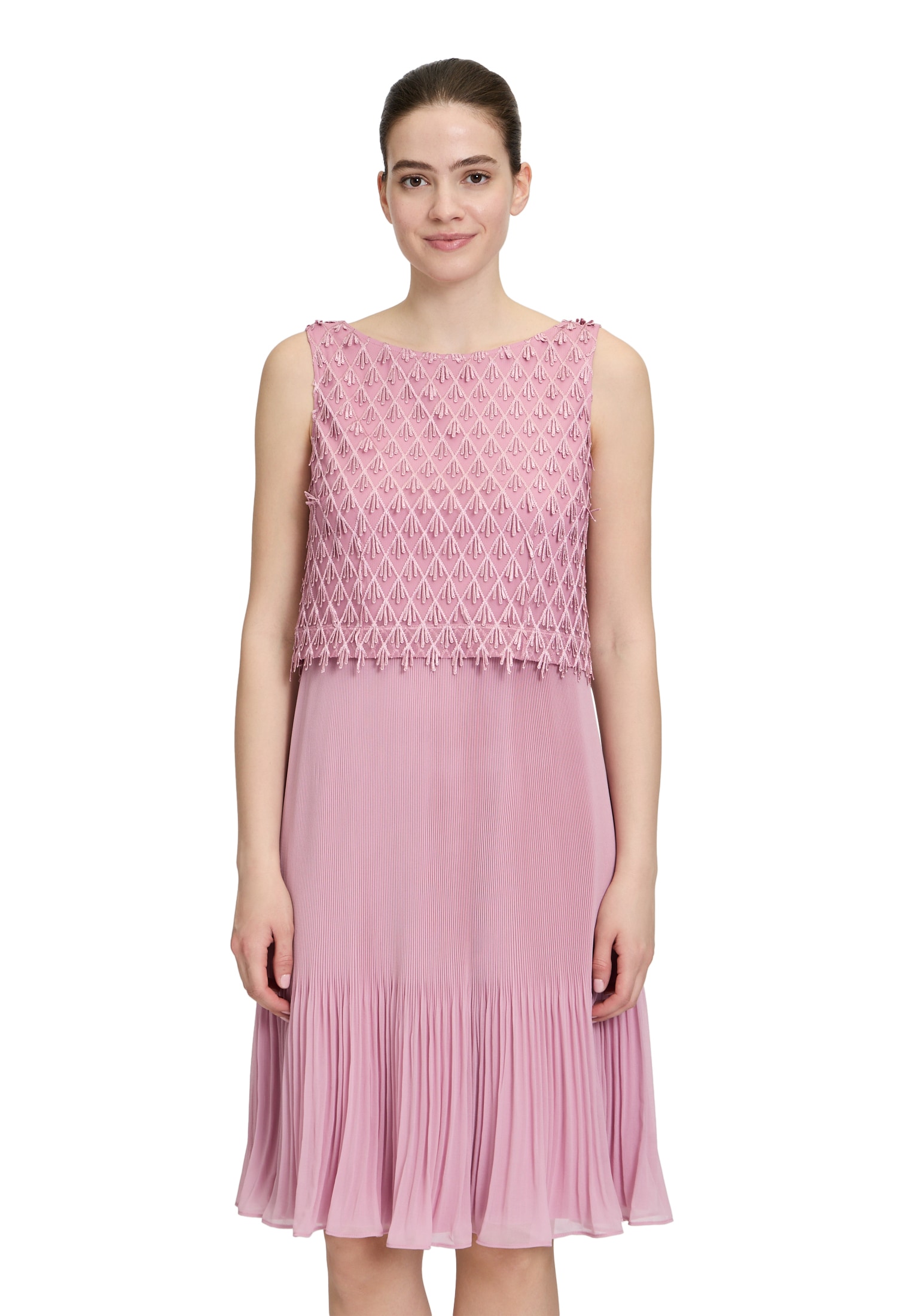 Vera Mont Cocktailkleid "Vera Mont Damen Cocktailkleid mit Plissee", Franse günstig online kaufen